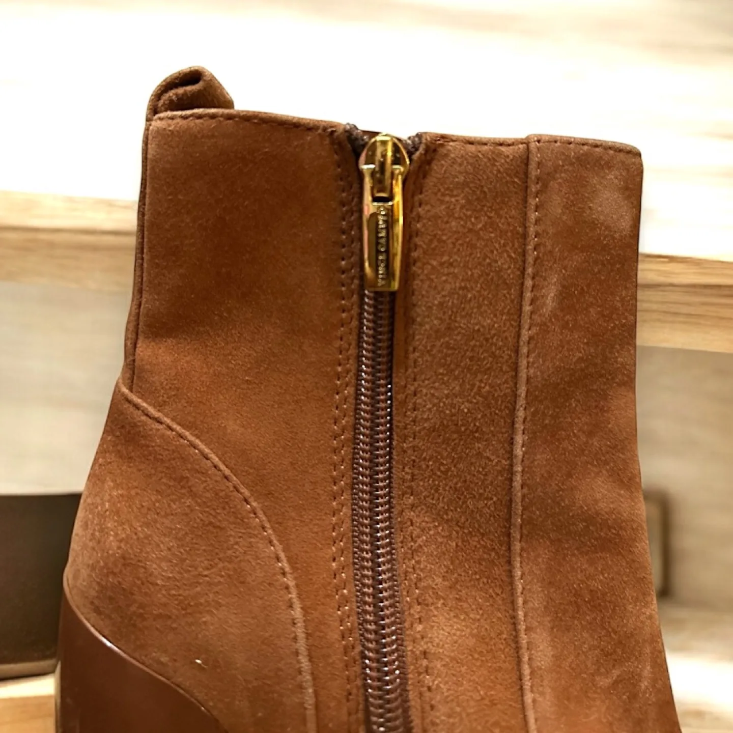 Vince Camuto Suede Booties - Size 7 image indicator(3)