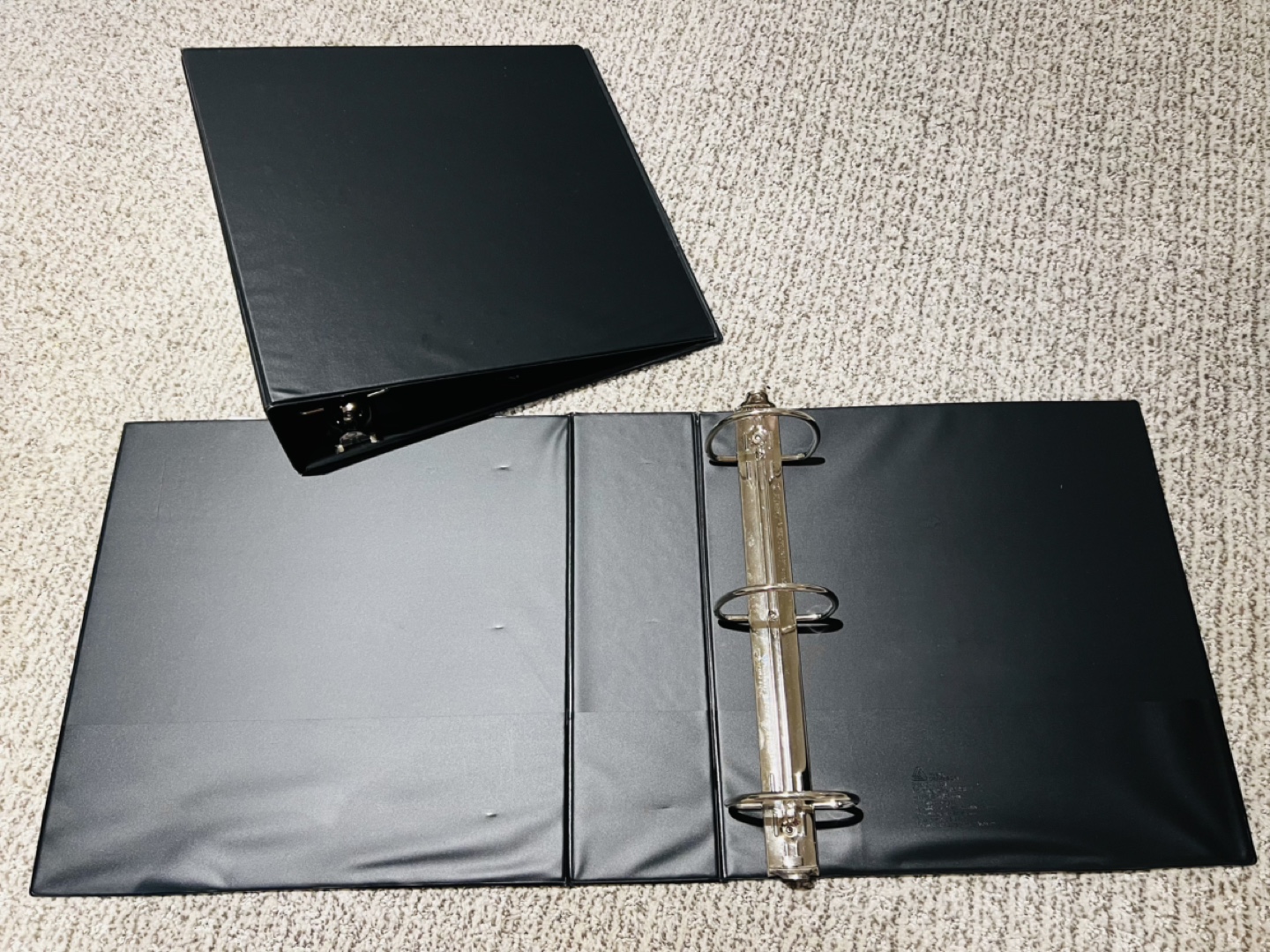 Two NEW 3.5” Durable 3-Ring Binder - photo 2