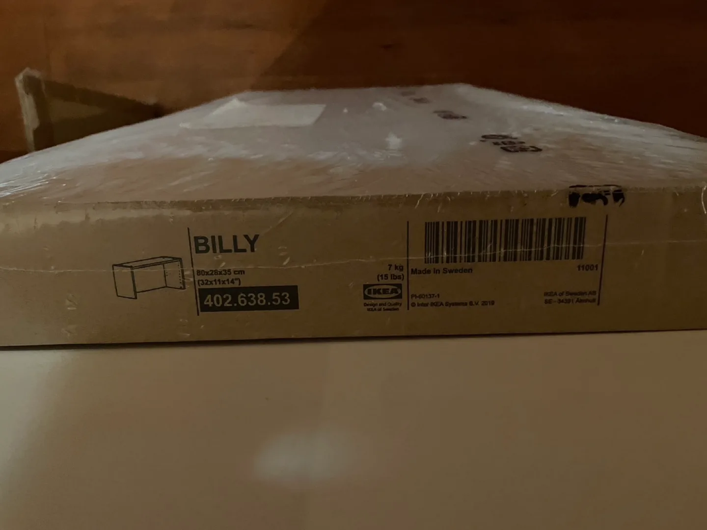 IKEA BILLY Shelf Extender, White image indicator(2)