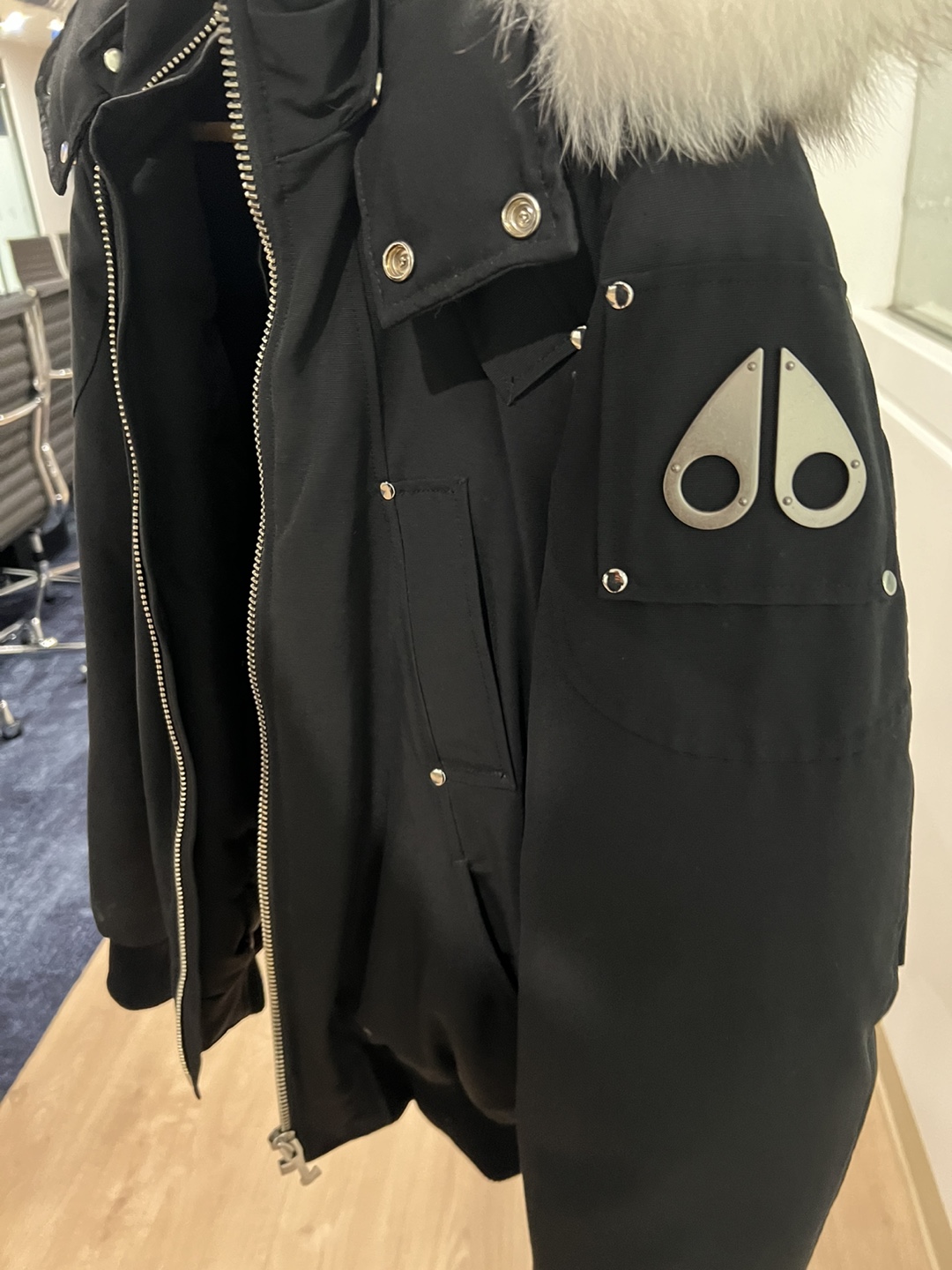 Discontinued Moose Knuckles Bomber Jacket - photo 3