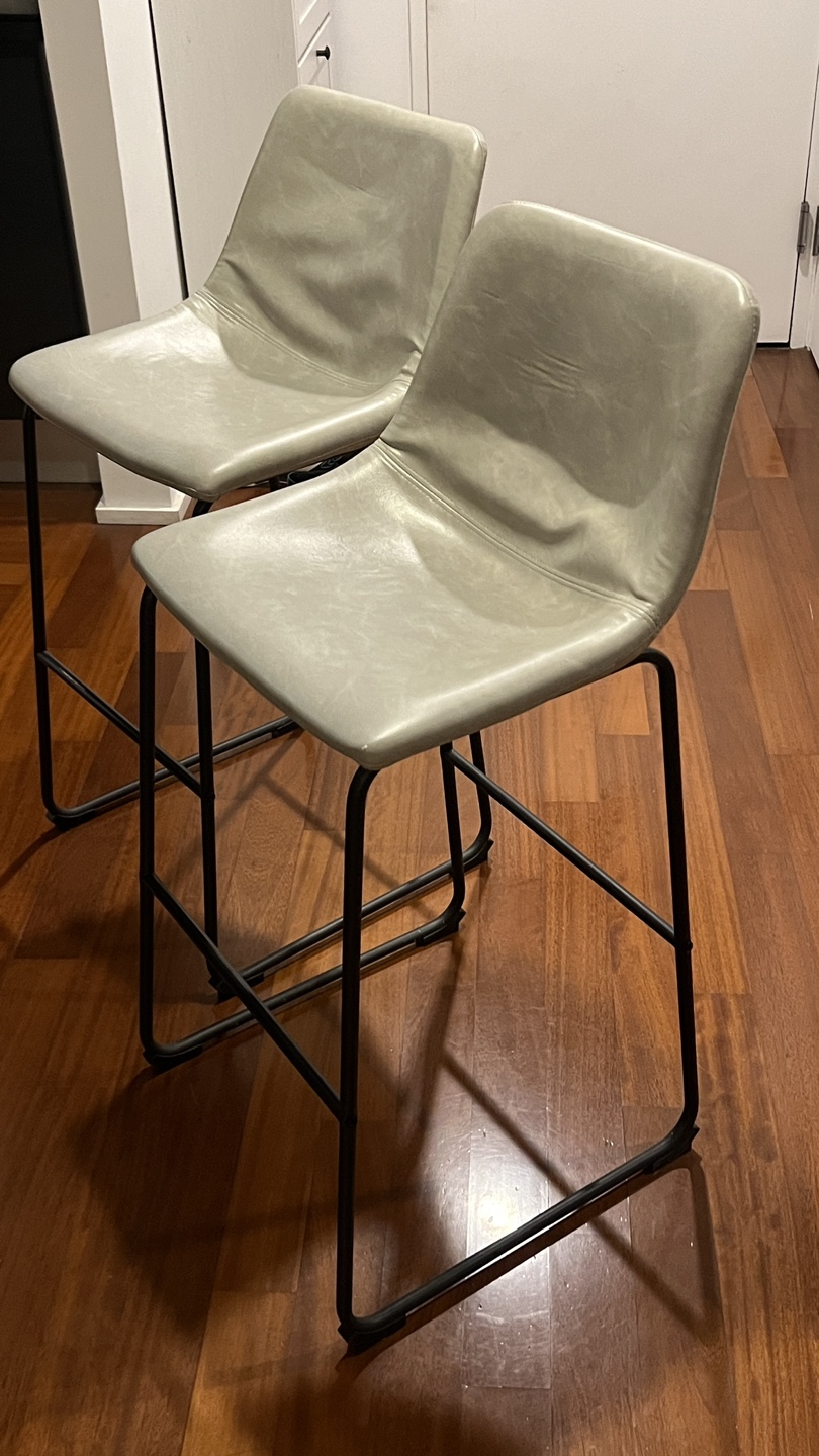 Counter Height Bar Stools Set of 2