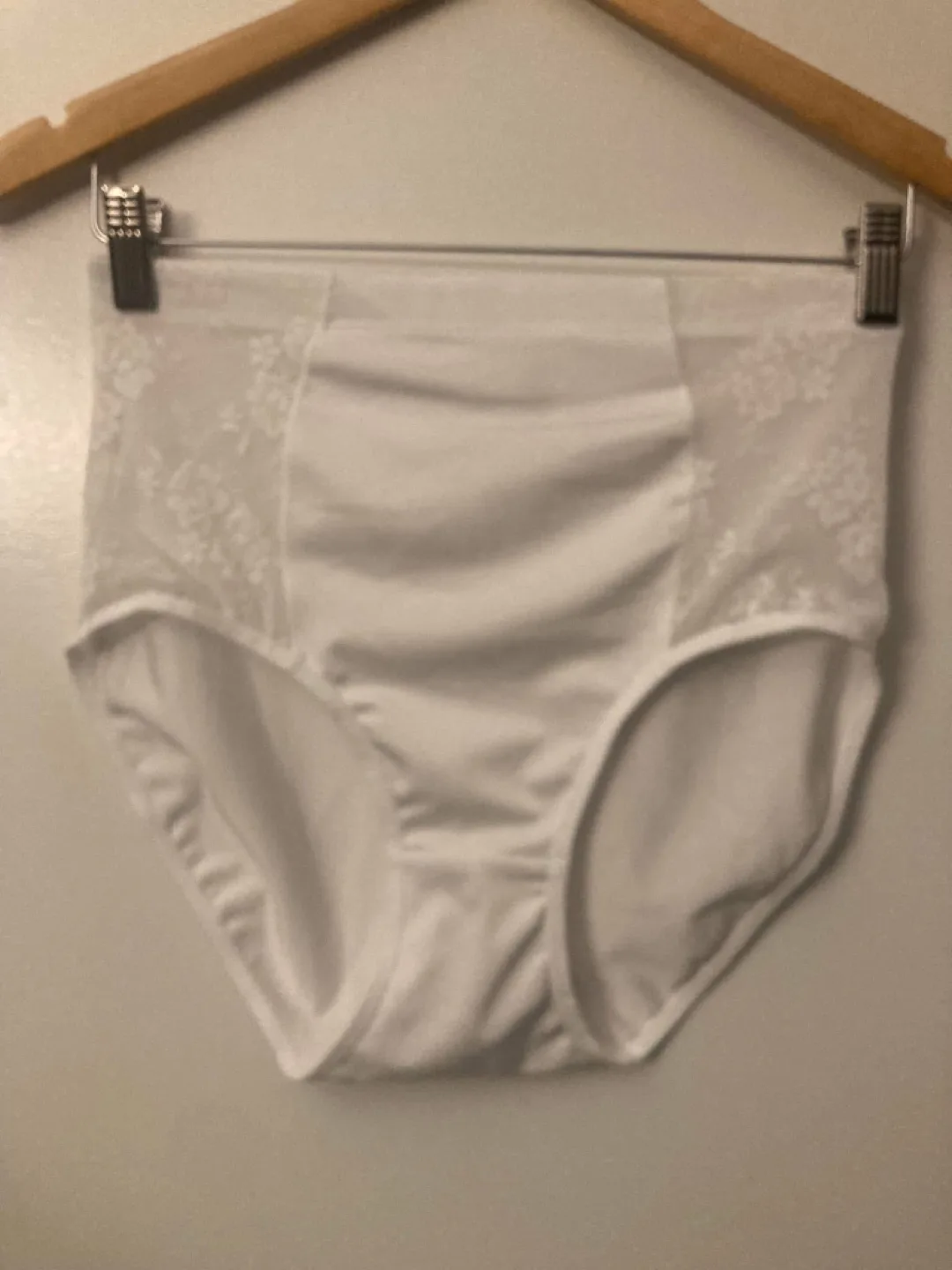 2 Pack White Lace Trim Underwear Size XL/TG image indicator(3)