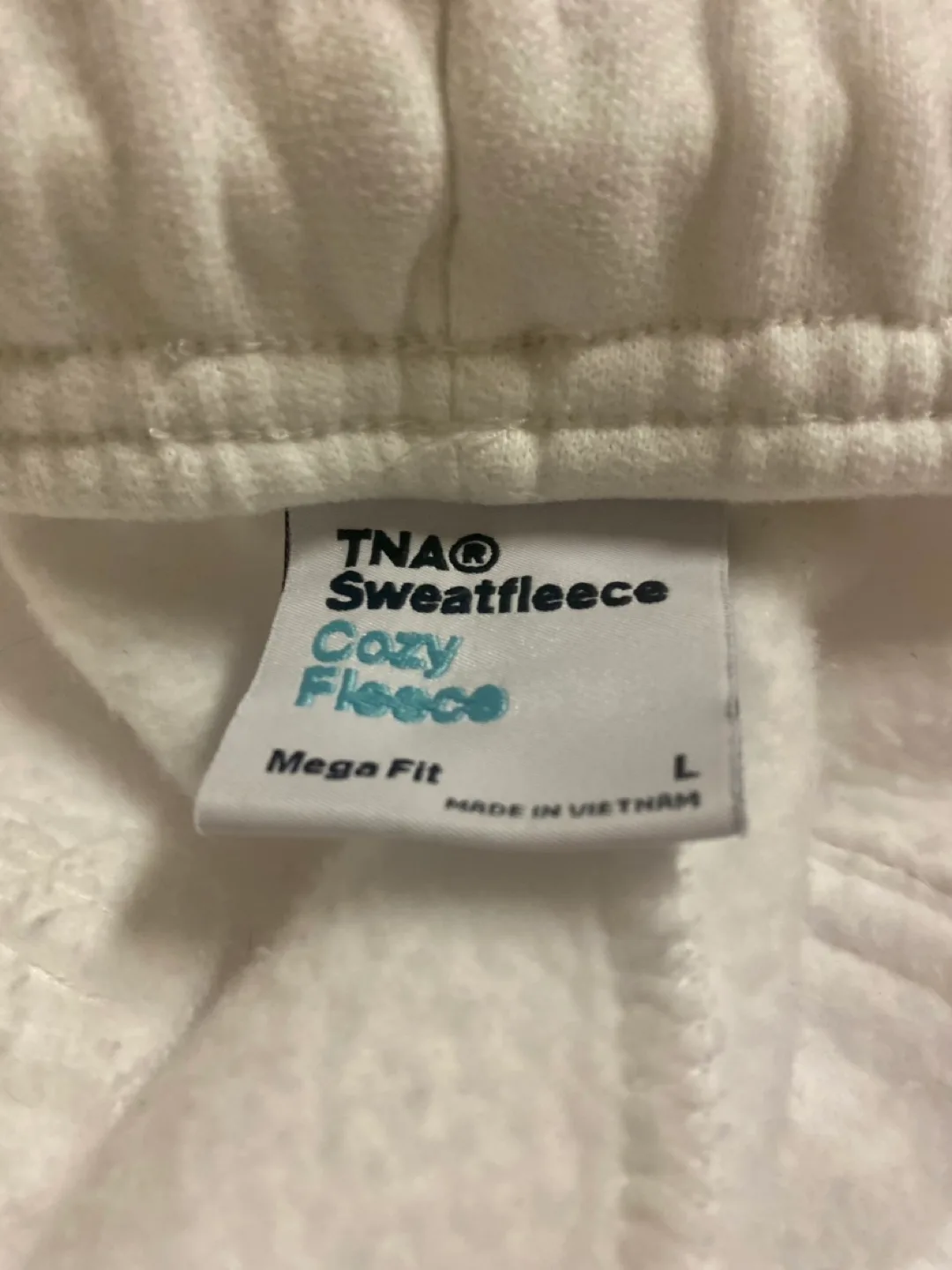TNA White Sweatpants (Aritzia) image indicator(5)