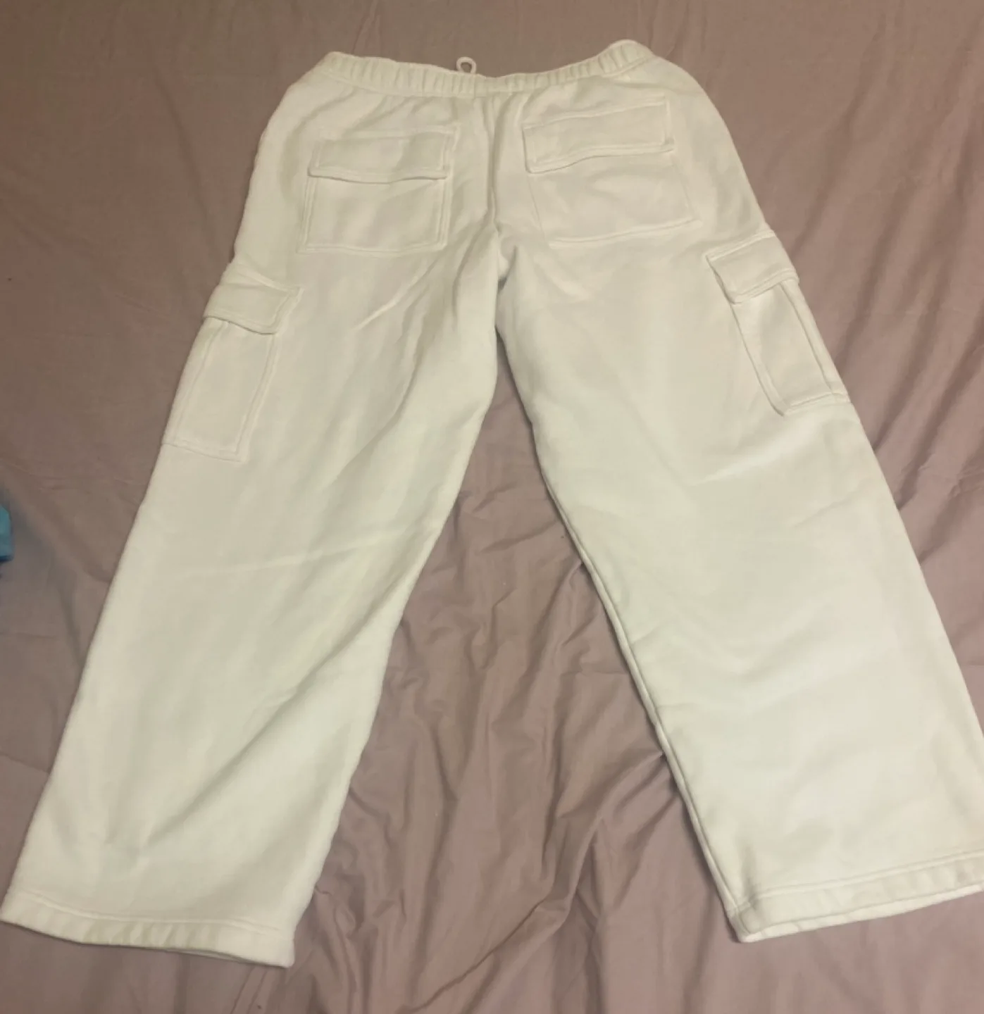 TNA White Sweatpants (Aritzia) image indicator(4)