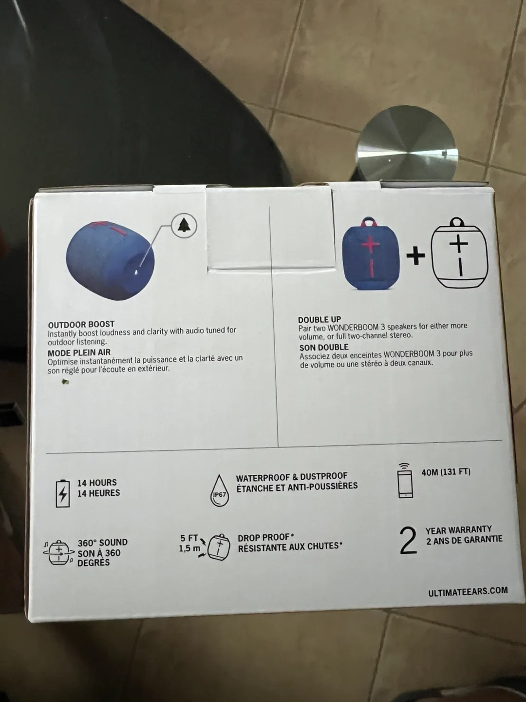 Wonderboom 3 Portable Bluetooth Speaker image indicator(5)