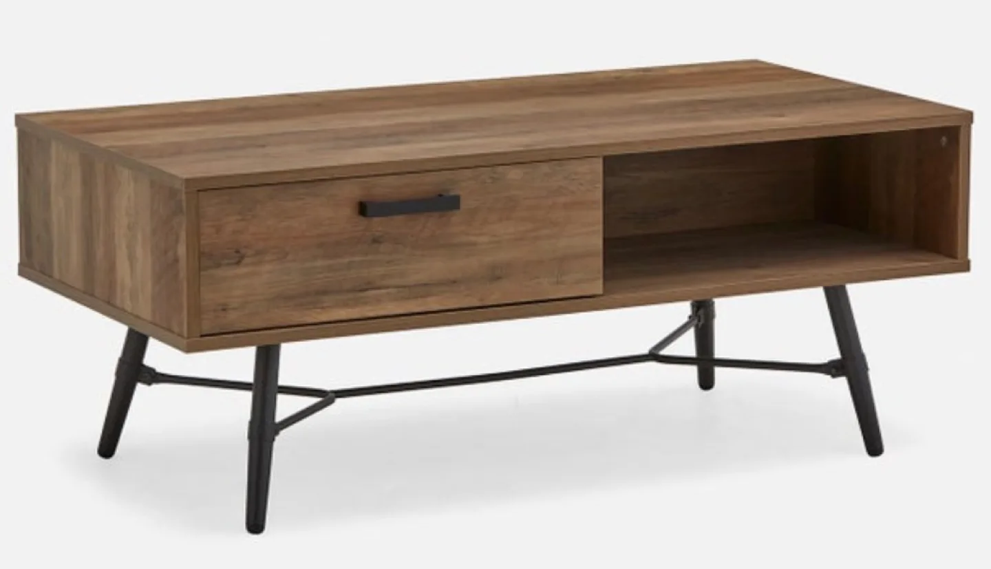 Structube Coffee Table with Storage and Open Shelf thumbnail