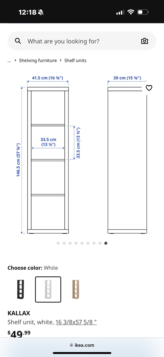 IKEA KALLAX Shelf Unit