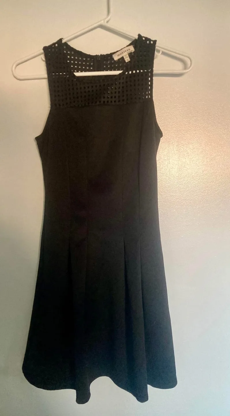 Monteau Black Dress Size Small image indicator(4)