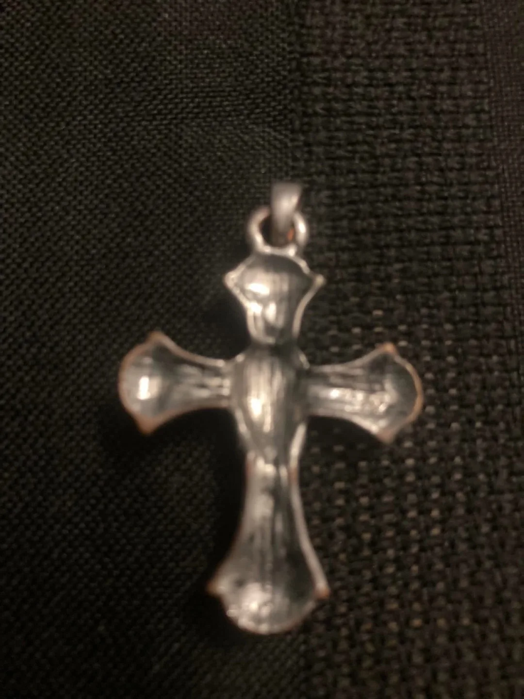 Silver Skull Cross Pendant image indicator(3)