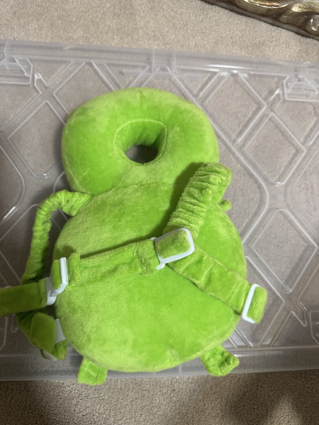 Frog Baby Head Support Pillow - photo 2