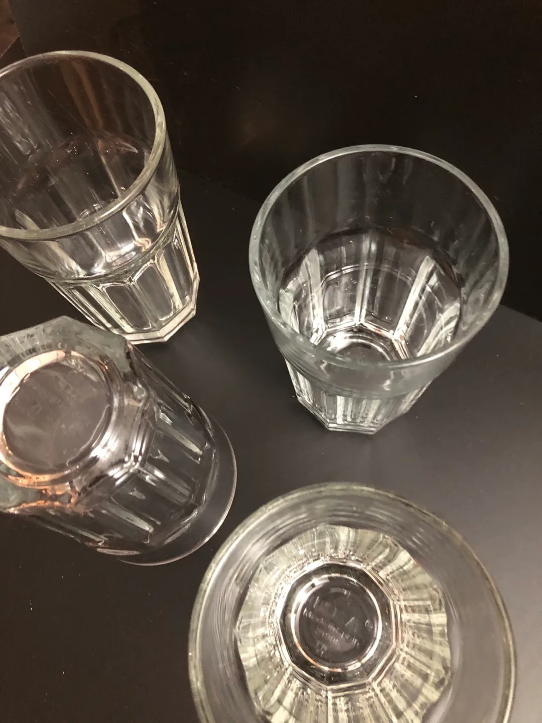 Set of 4 Glass Tumblers  ( free shipping conditionally) image indicator(4)
