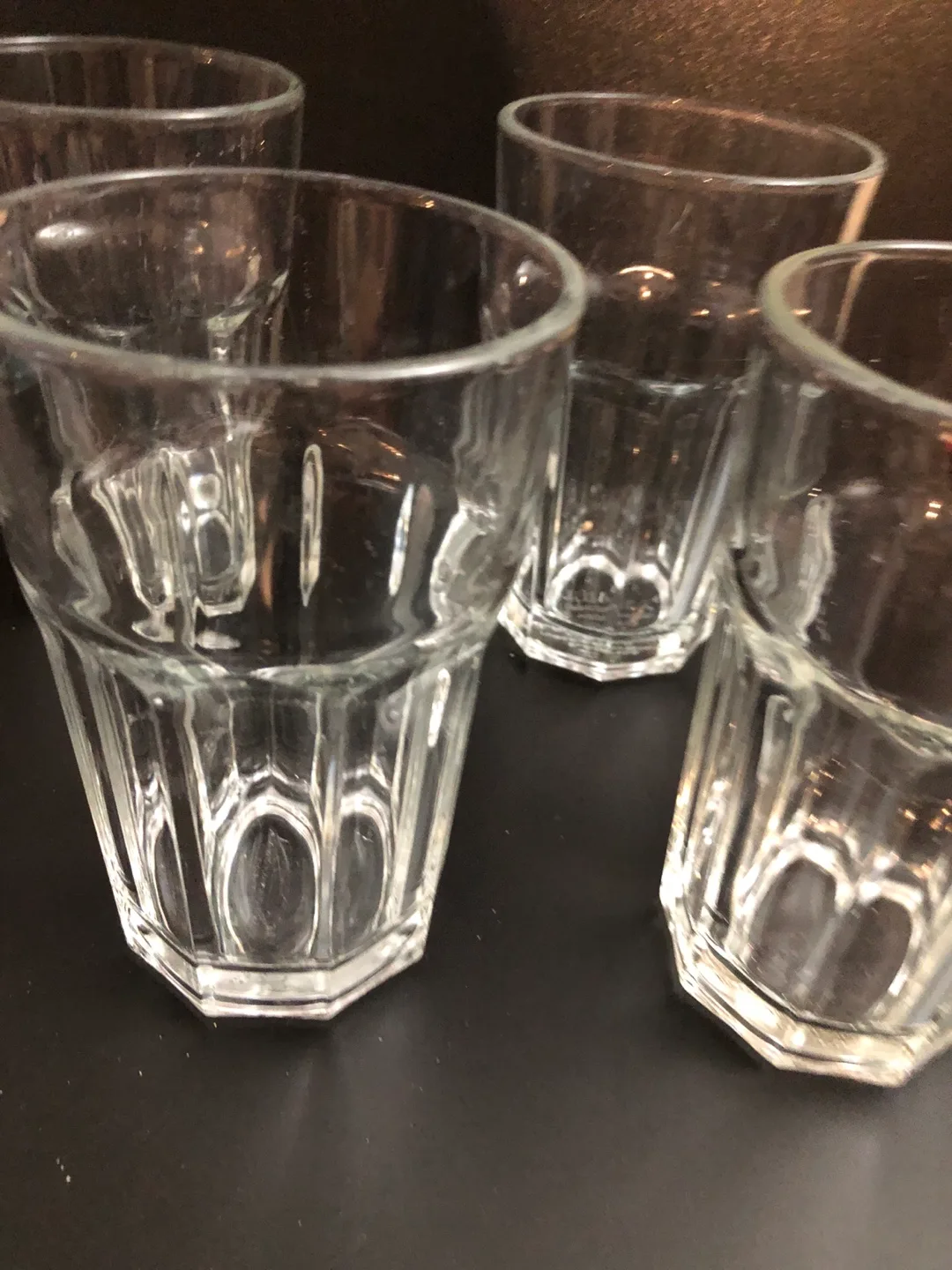 Set of 4 Glass Tumblers  ( free shipping conditionally) image indicator(2)