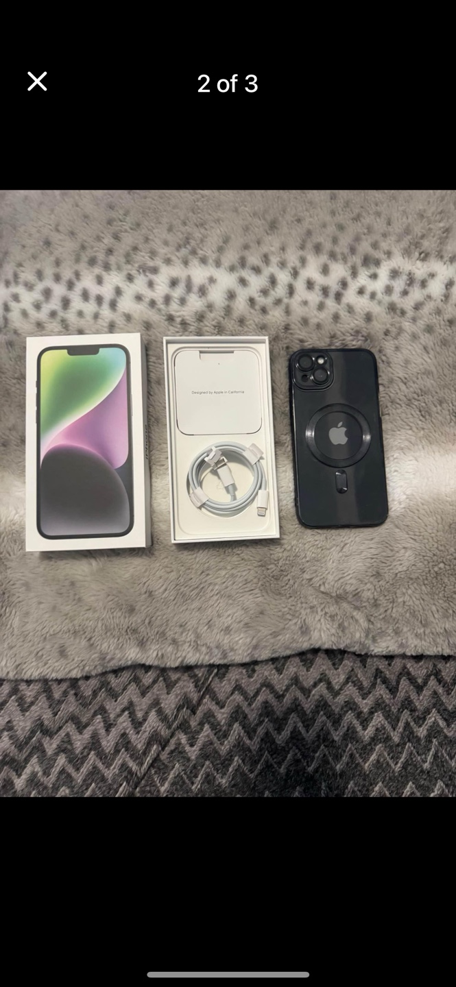 iPhone 14 Plus- Black - 256 GB