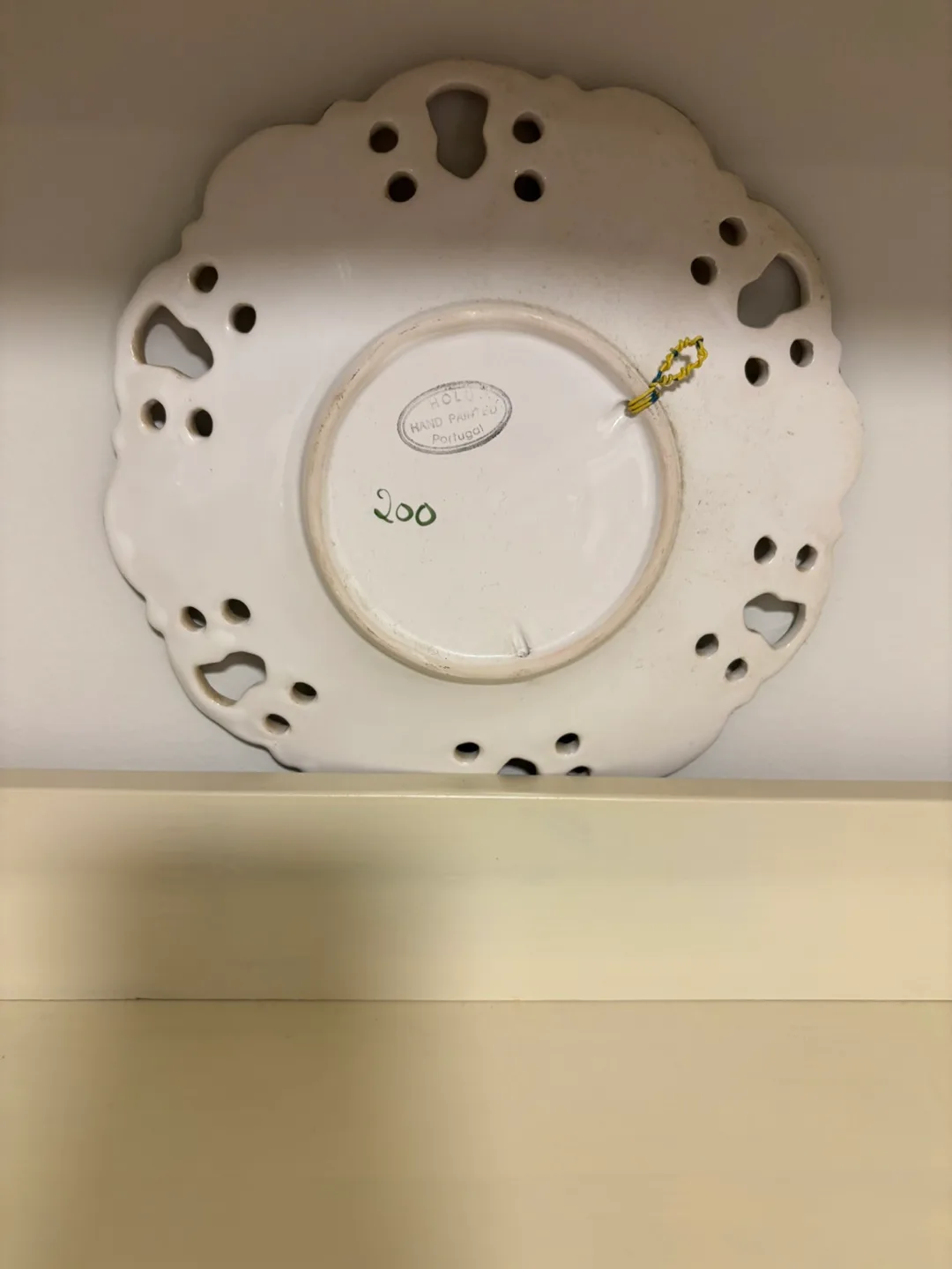 Vintage Hand-Painted Portuguese Plate image indicator(2)