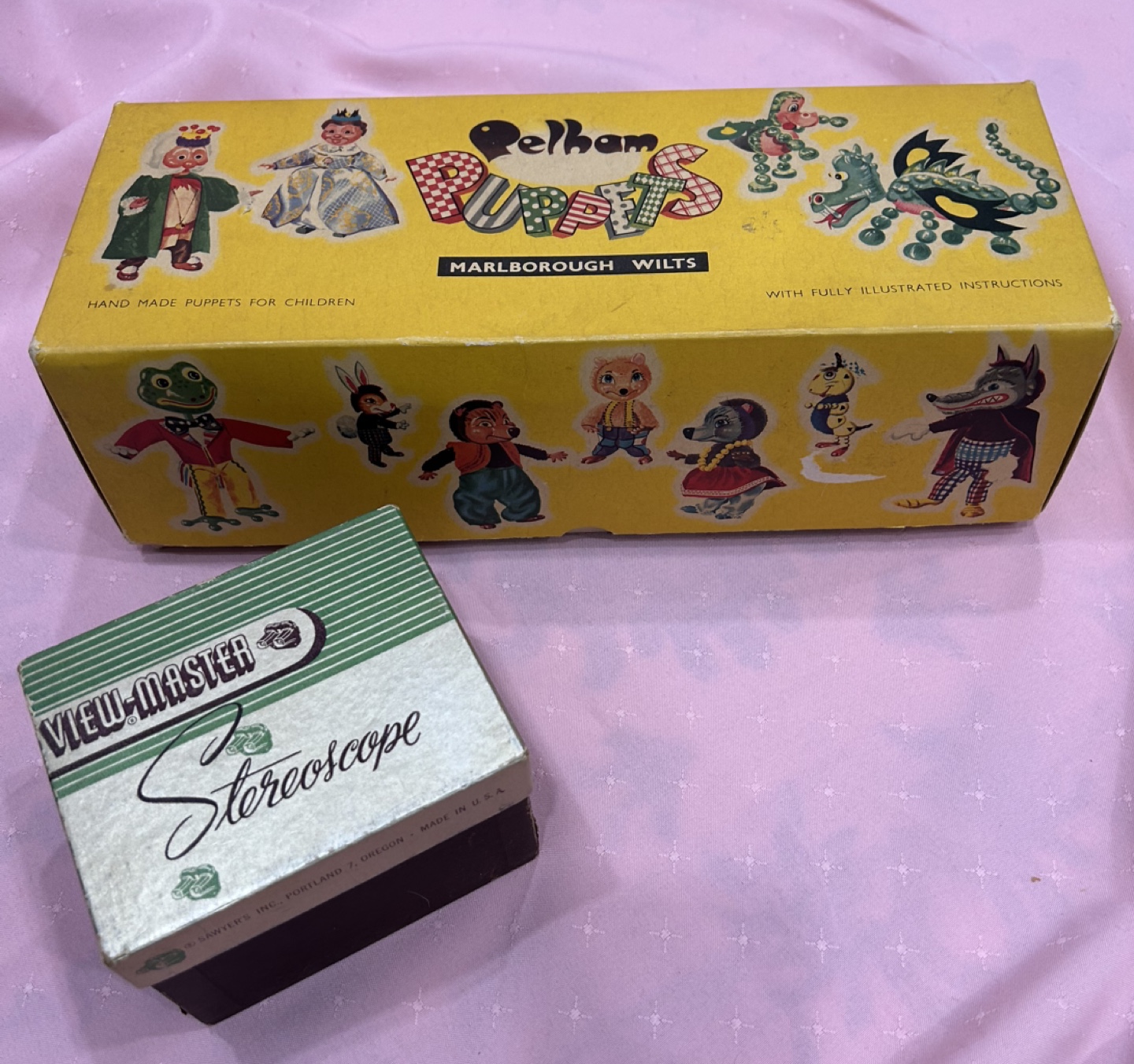 Vintage Pelham Puppet Big Bad Wolf  with View-Master Reel - photo 3