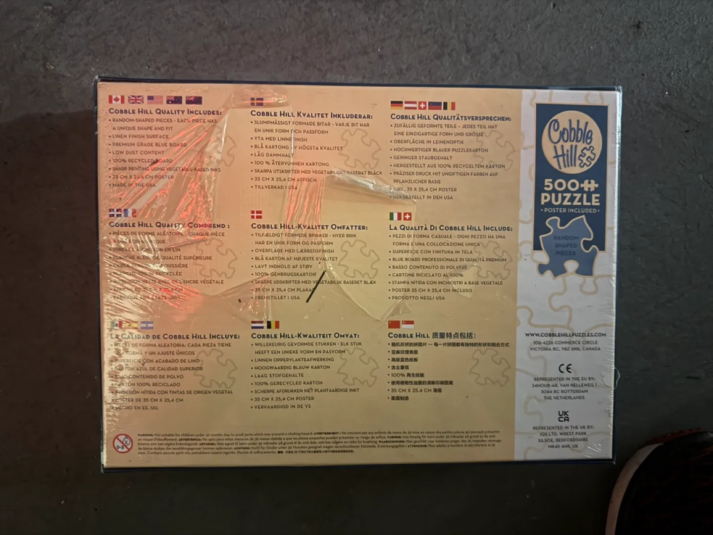 Cobble Hill 500+ Piece Puzzle - Moose in the Woods image indicator(2)