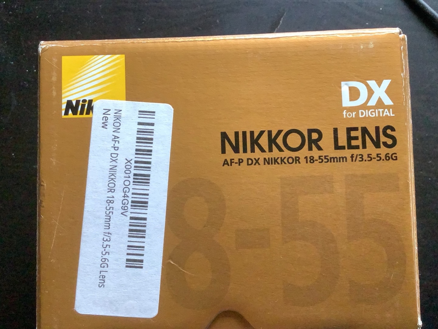 Nikon AF-P DX NIKKOR 18-55mm f/3.5-5.6G Lens