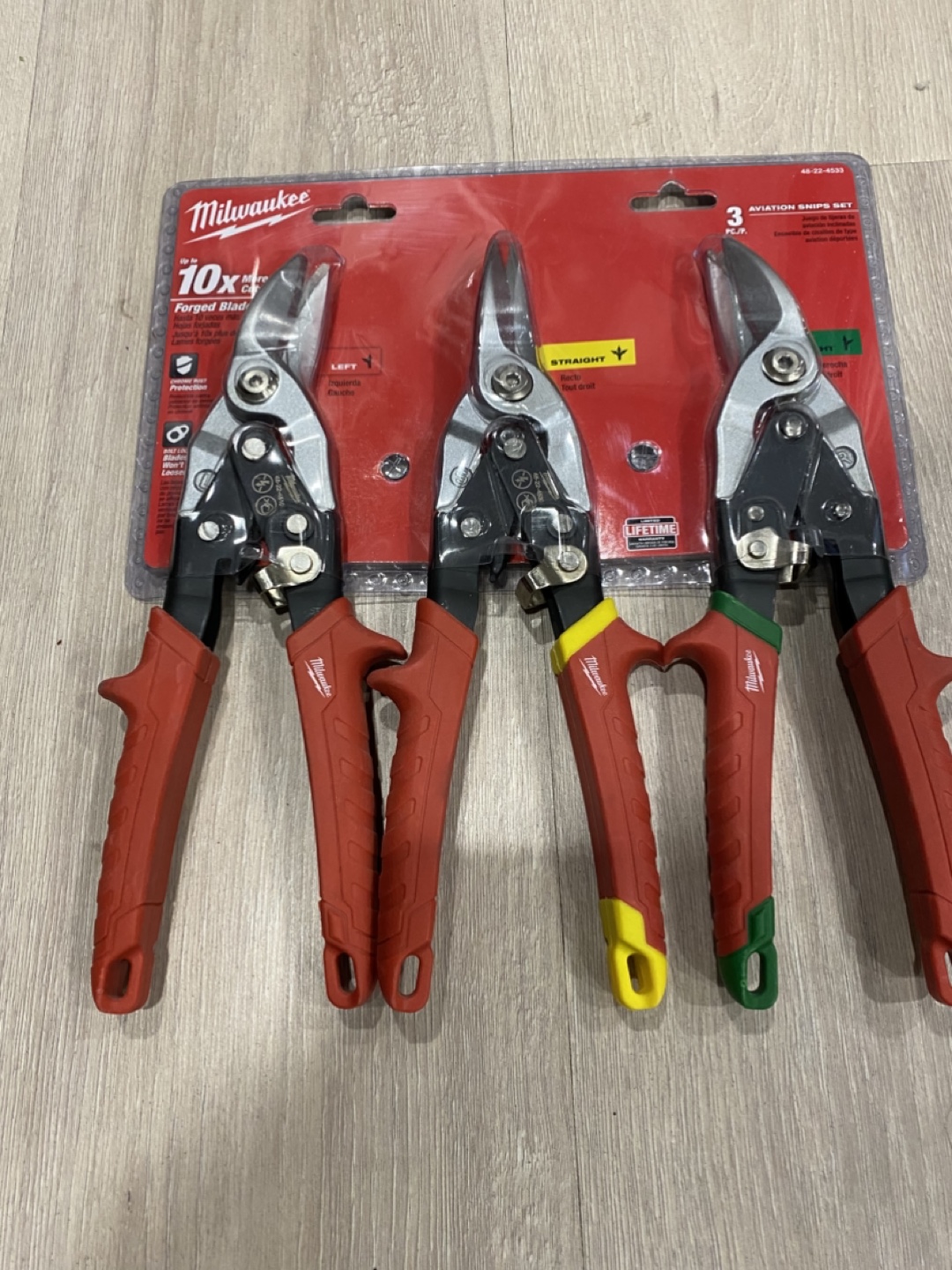 Milwaukee Aviation Snips Set