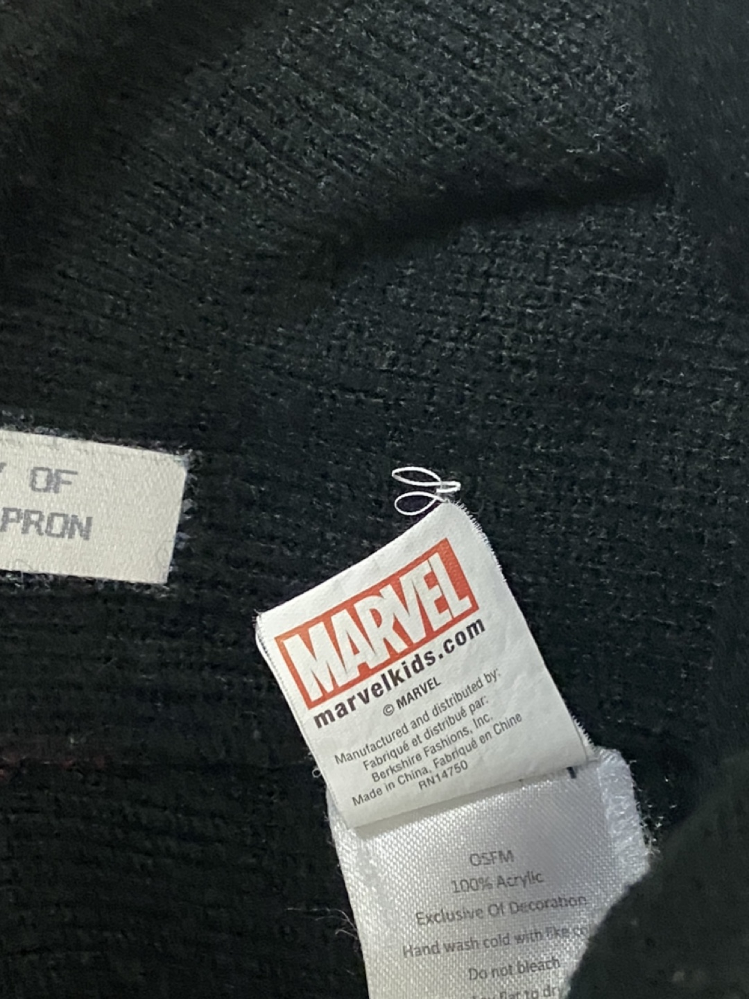 Marvel Spiderman Beanie Hat - photo 3