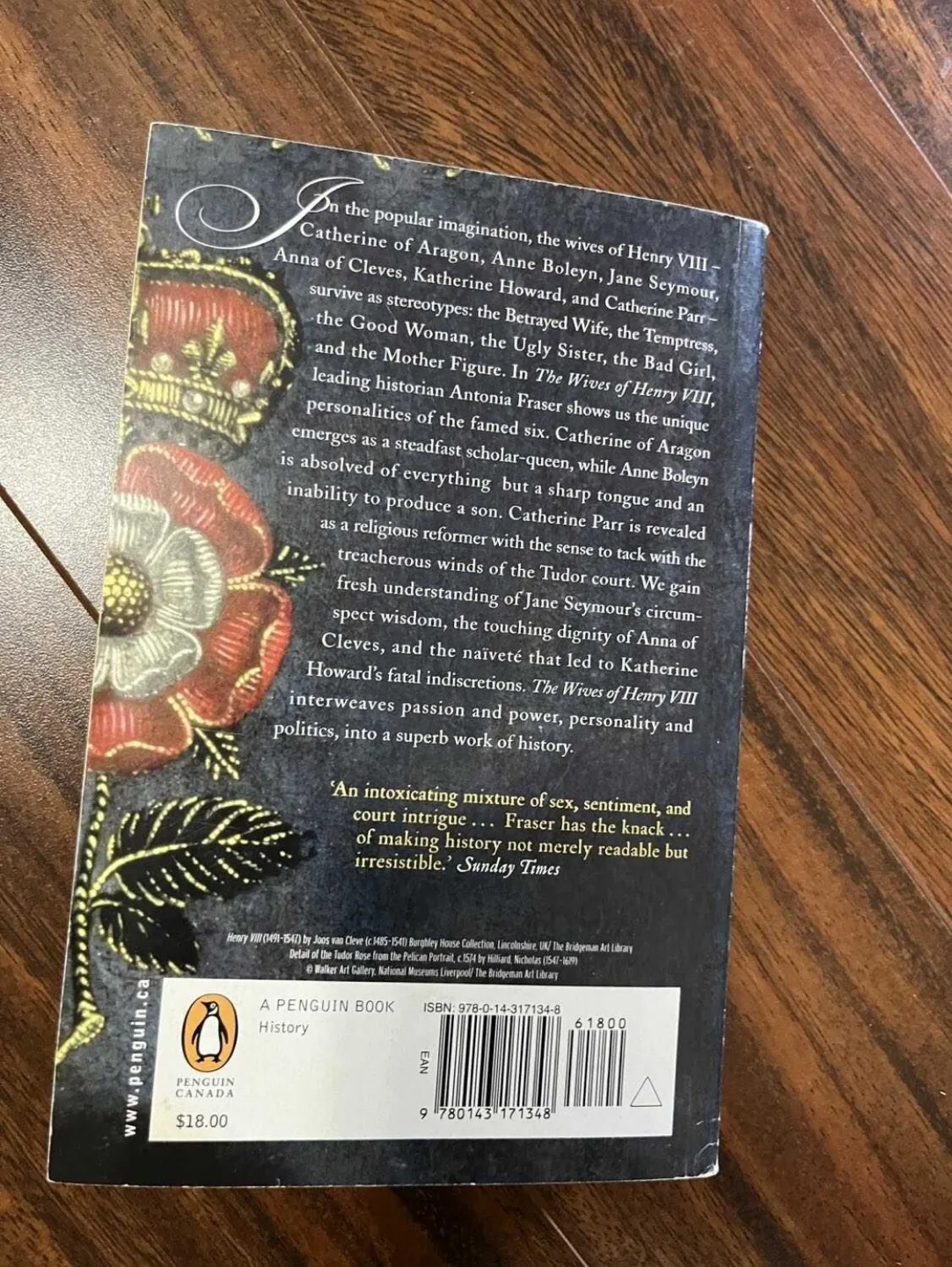 The Wives of Henry VIII – Antonia Fraser (paperback) image indicator(4)