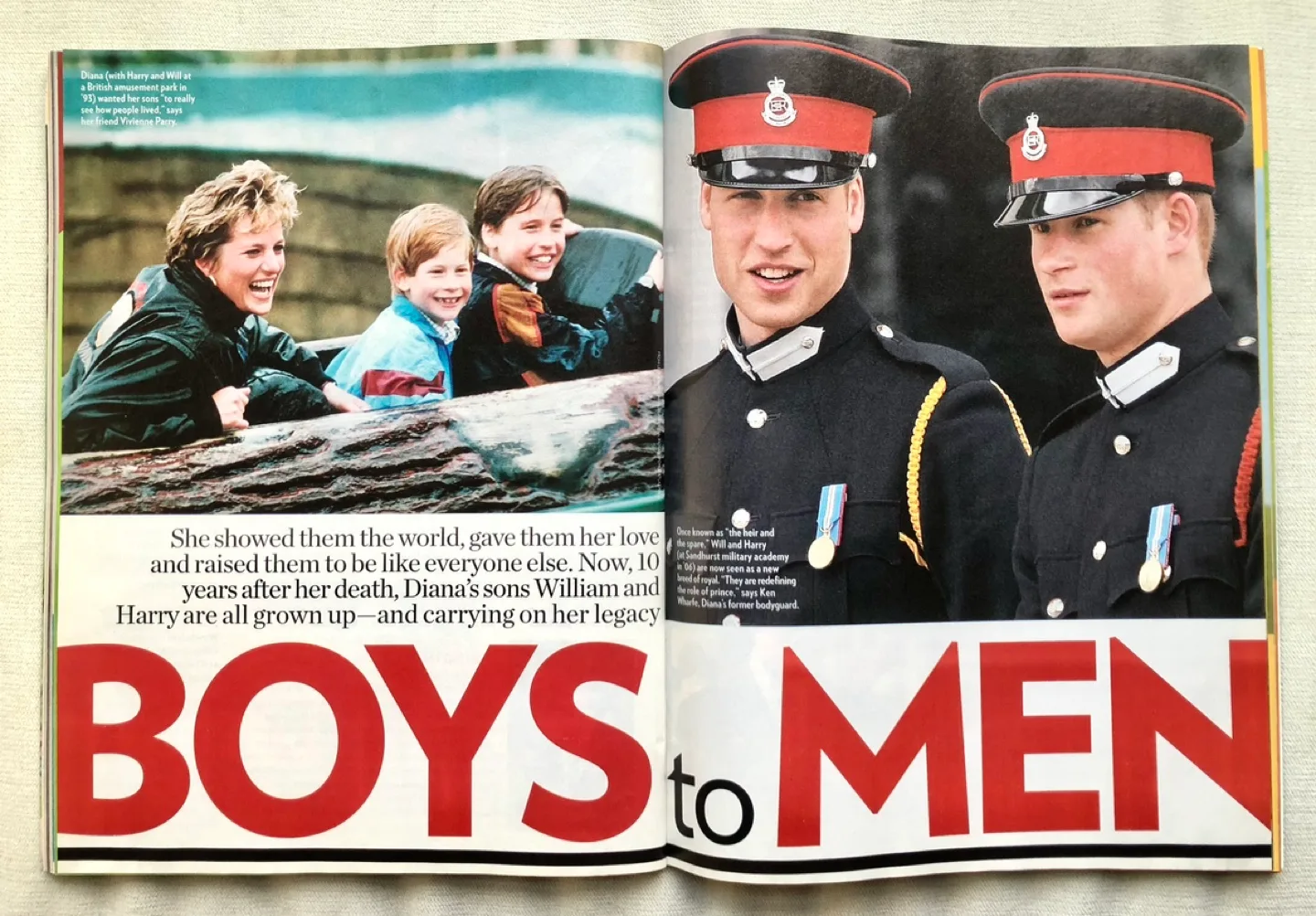 TWO ROYAL MAGAZINES - PRINCESS DIANA KING CHARLES WILLIAM image indicator(5)