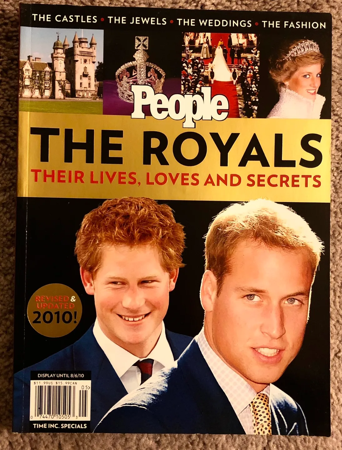 TWO ROYAL MAGAZINES - PRINCESS DIANA KING CHARLES WILLIAM image indicator(3)