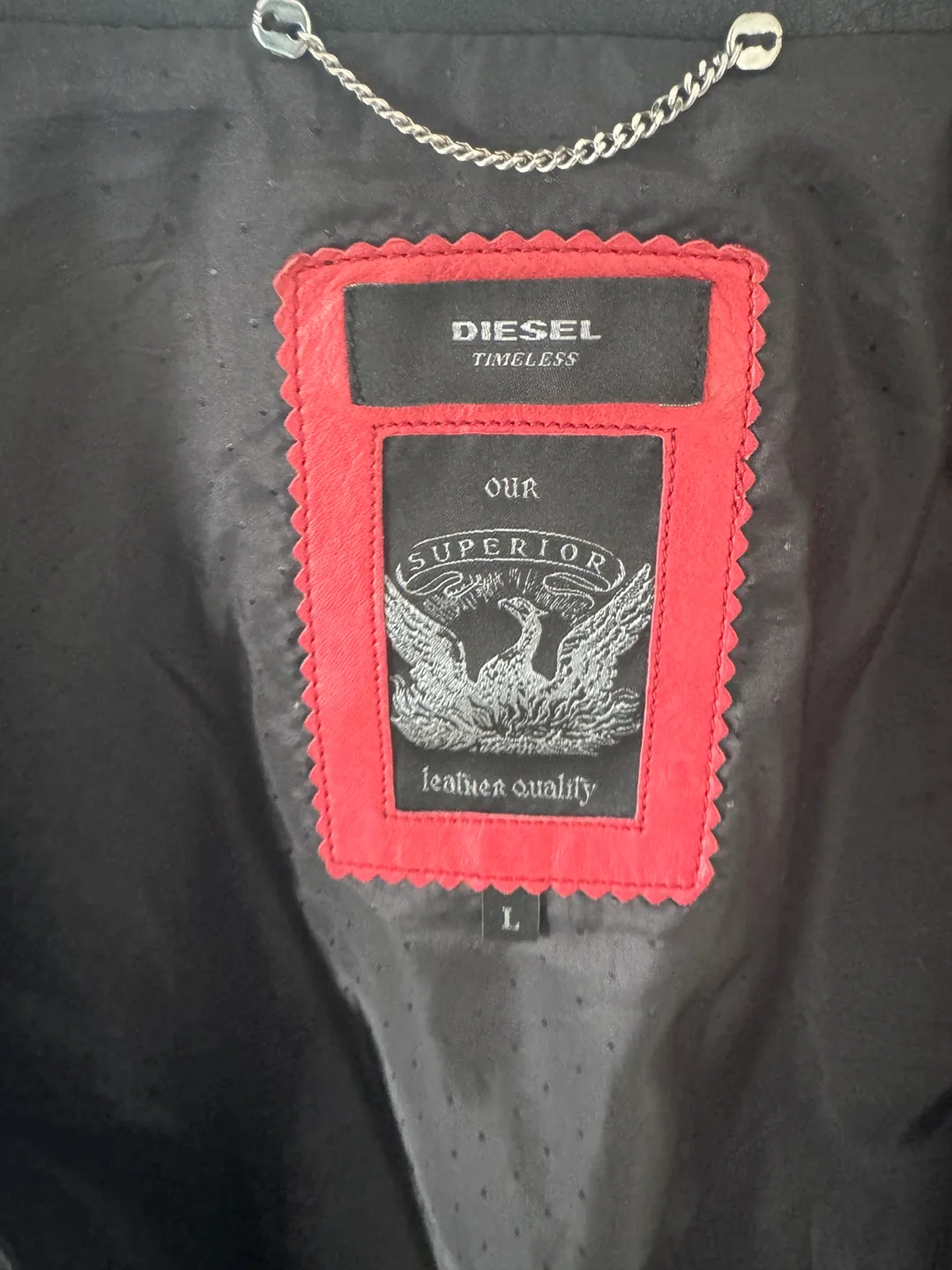 Diesel Vintage Leather Jacket image indicator(4)
