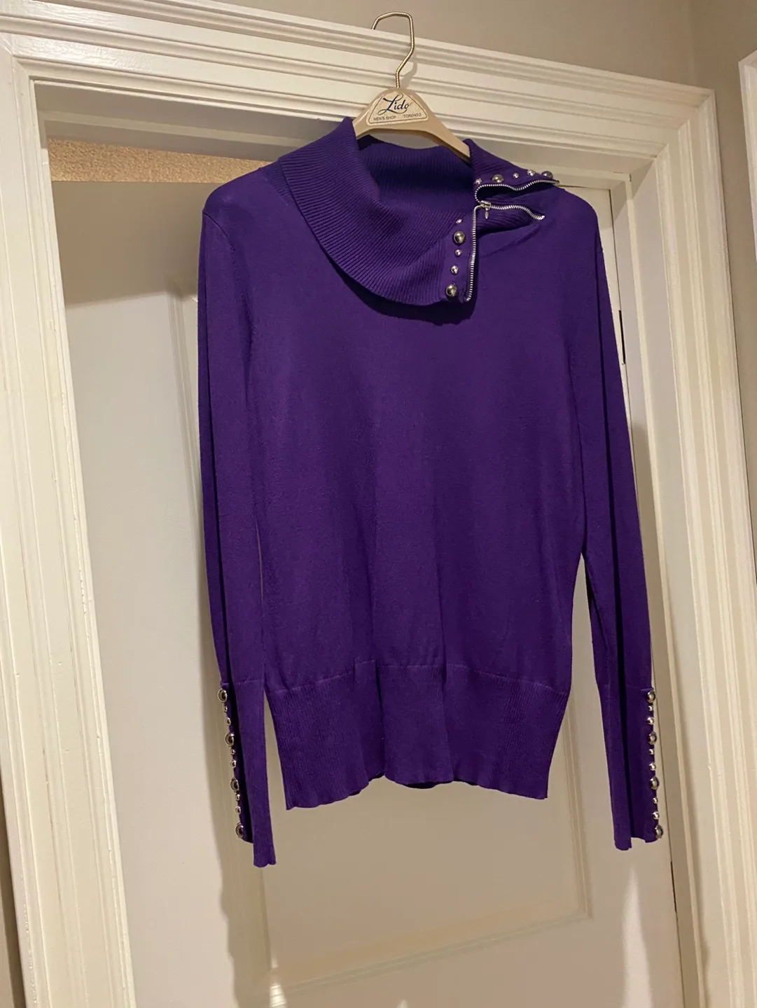 Sweater with Metal Accents image indicator(3)