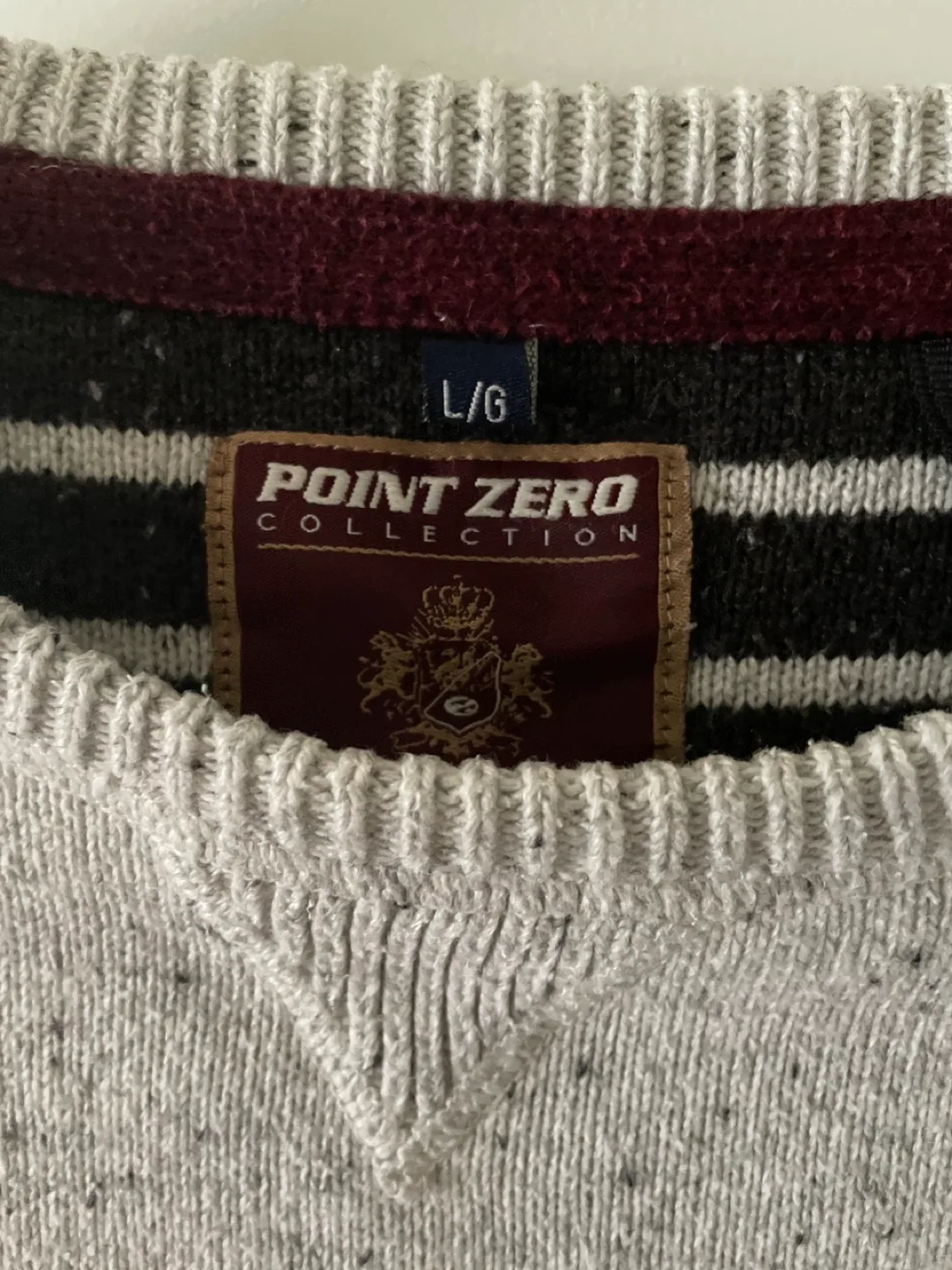 Point Zero Sweater for men size L like new image indicator(2)