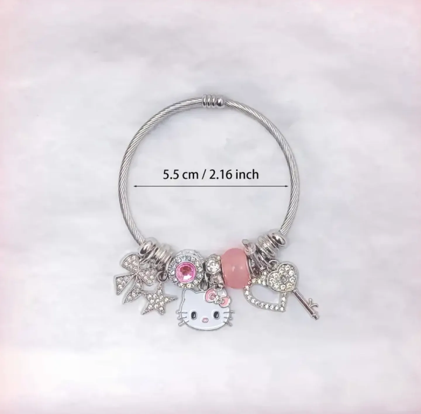 Hello Kitty Charm Bracelet image indicator(4)