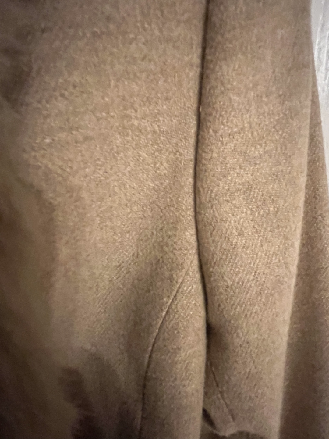 Banana Republic Light Brown Faux Fur Collar Jacket - photo 4