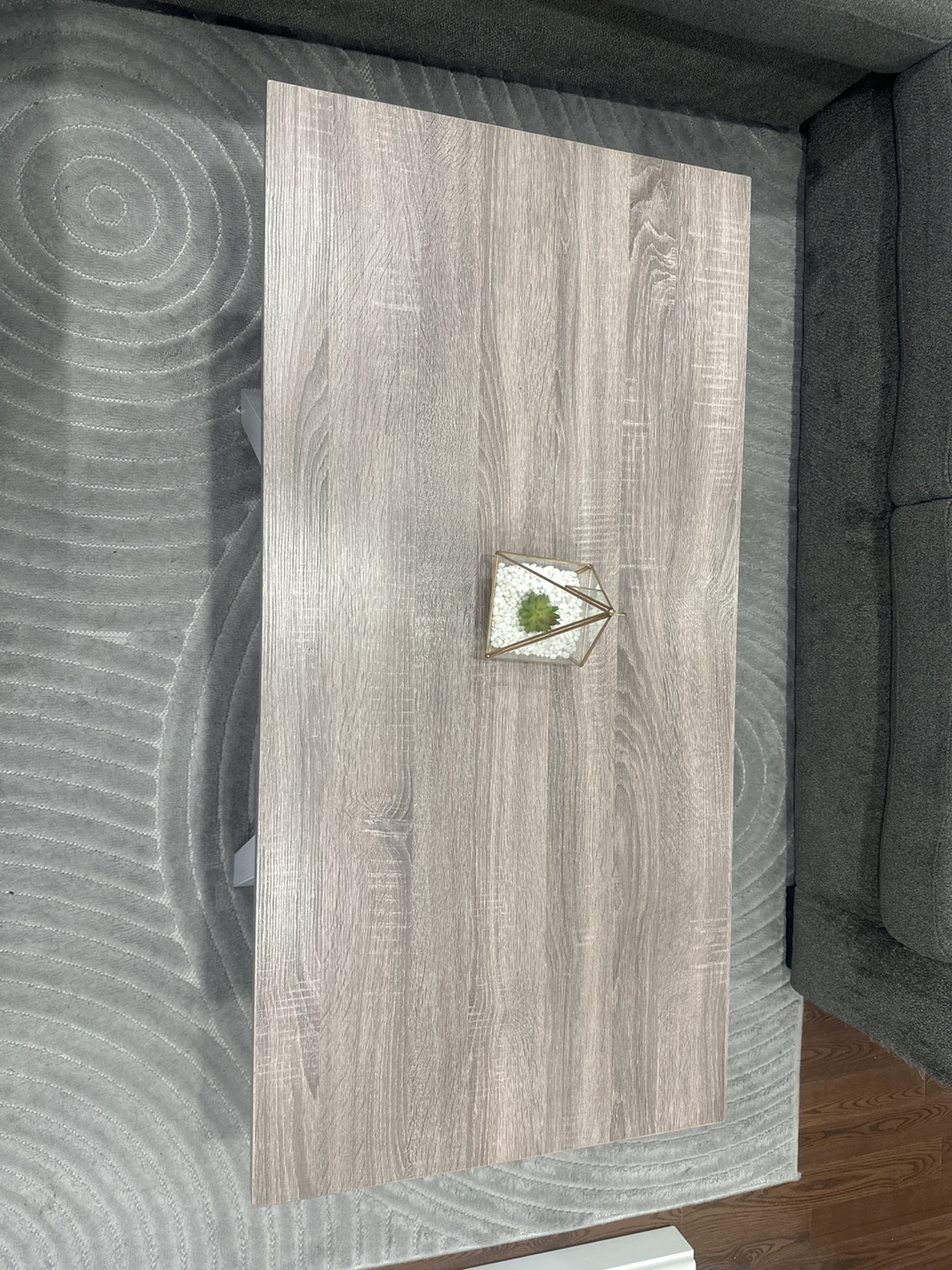 Modern End Table with Shelf - photo 3