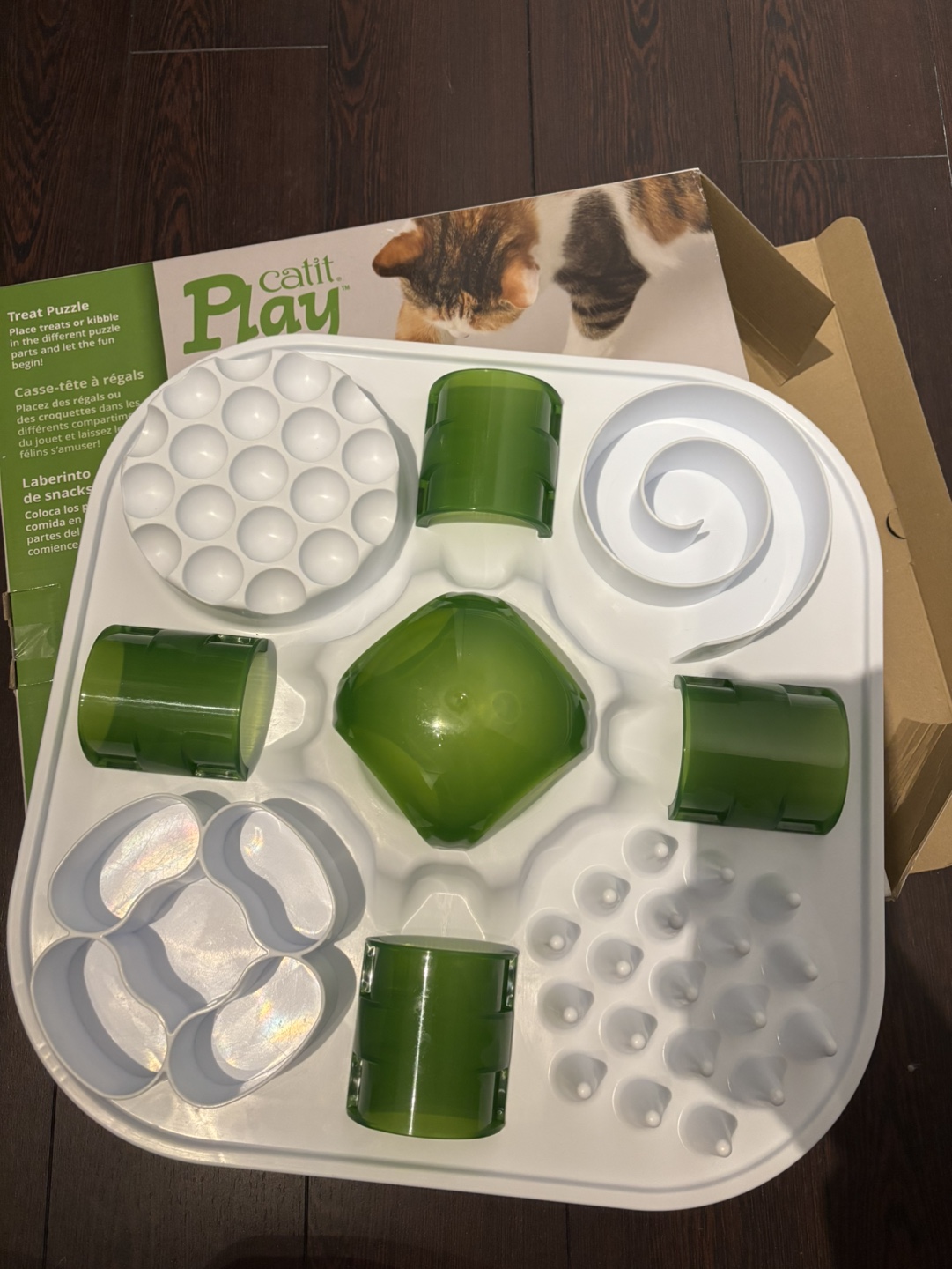 Catit Interactive Cat Toy Play Treat Puzzle