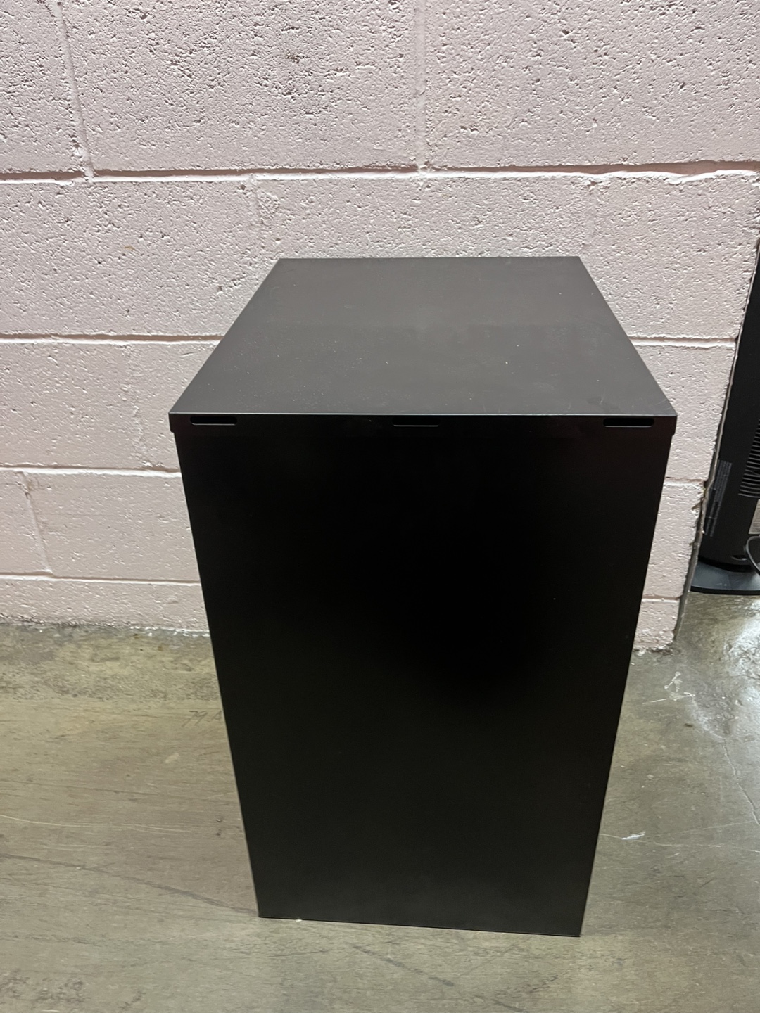 Black Metal 2 Drawer File Cabinet - photo 2