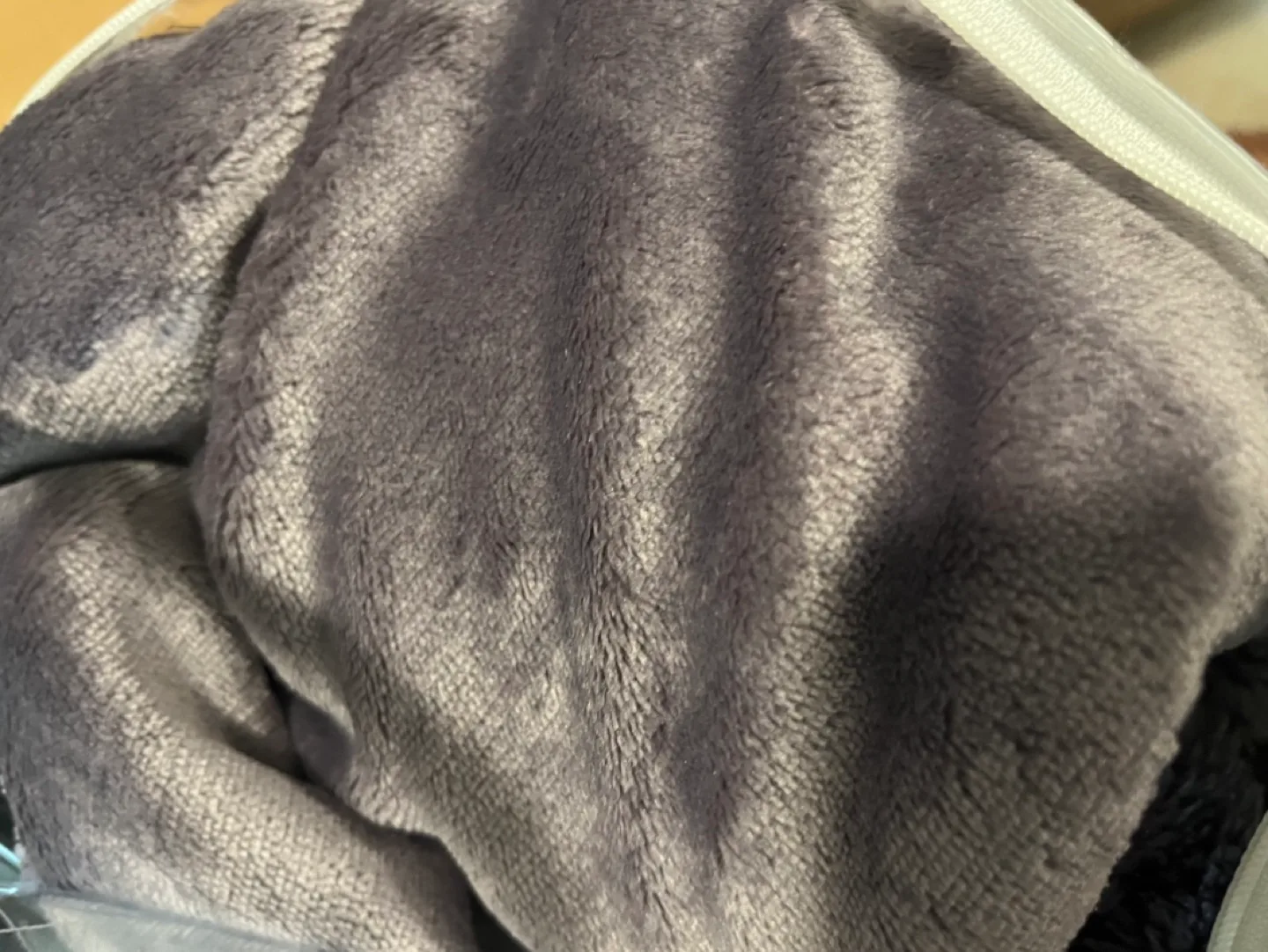 BERKSHIRE Standard Sham blanket throw (dark grey) image indicator(3)