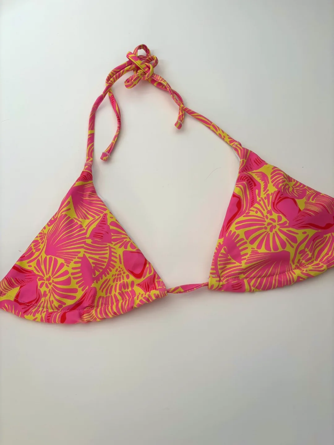 Pink and Yellow Floral Bikini image indicator(2)