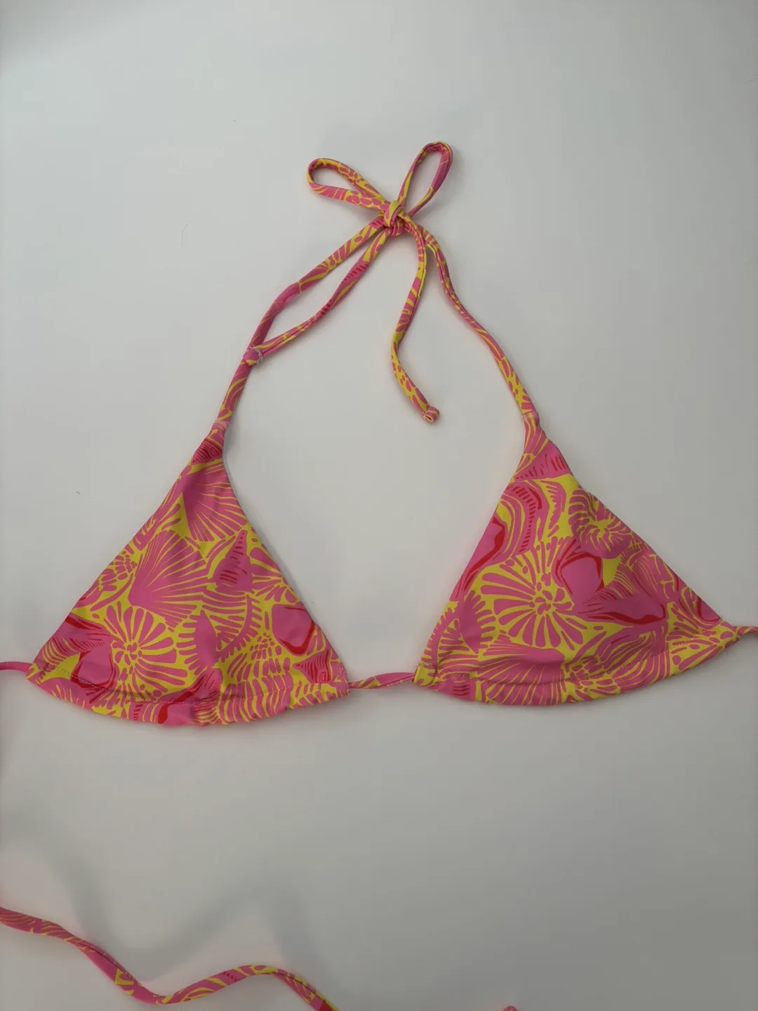 Pink and Yellow Floral Bikini image indicator(5)