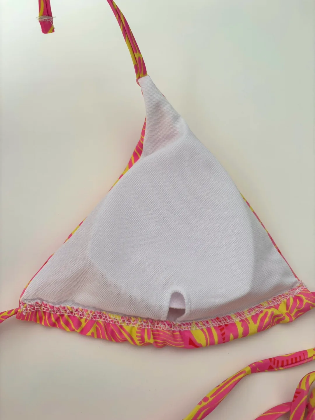 Pink and Yellow Floral Bikini image indicator(3)