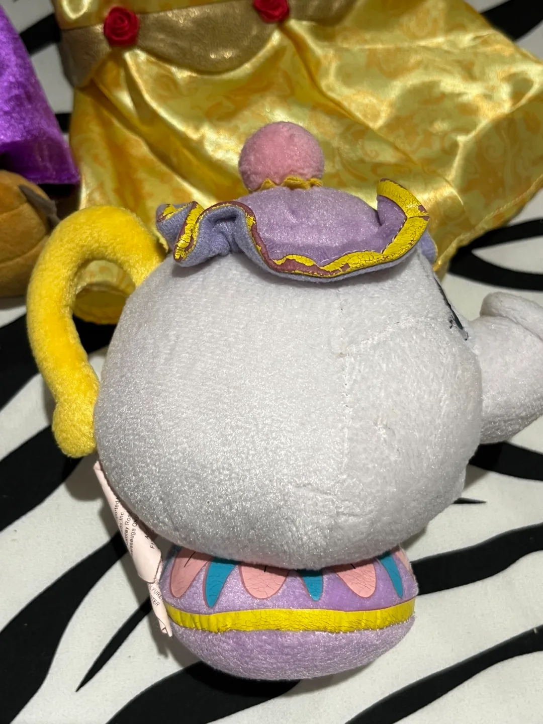 Lot of 4 Disney Beauty and the Beast Plush Toys image indicator(5)