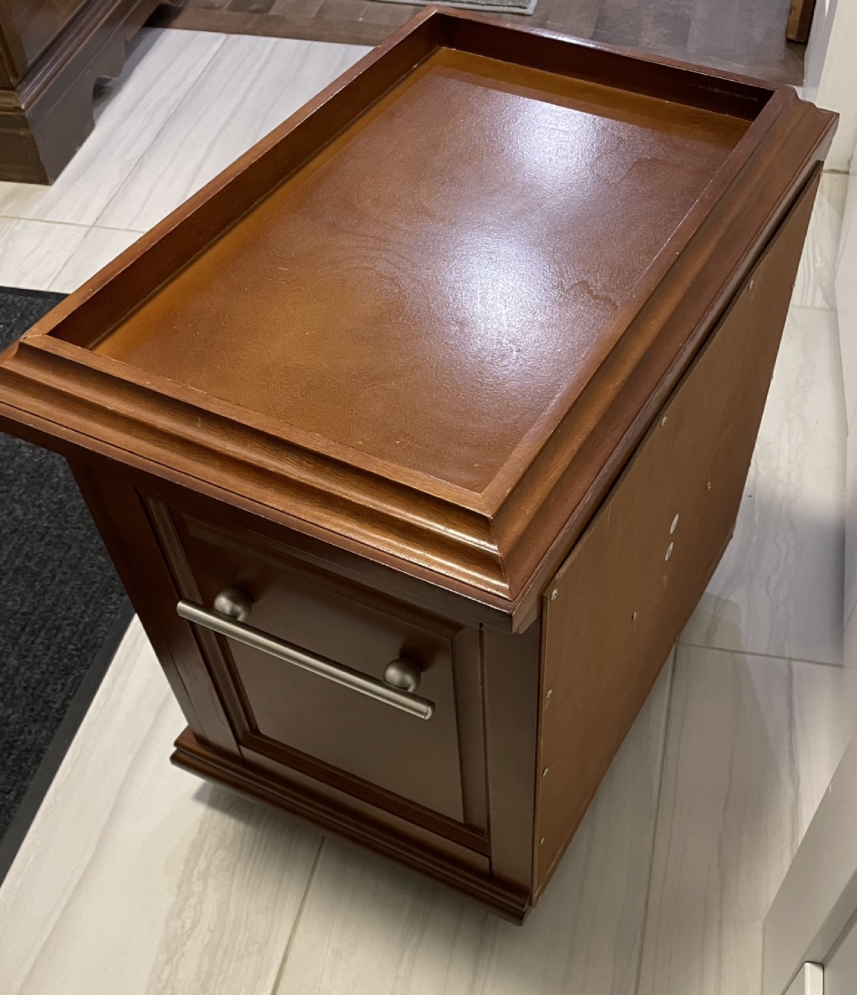 Nightstand with Drawer and Shelf - photo 5