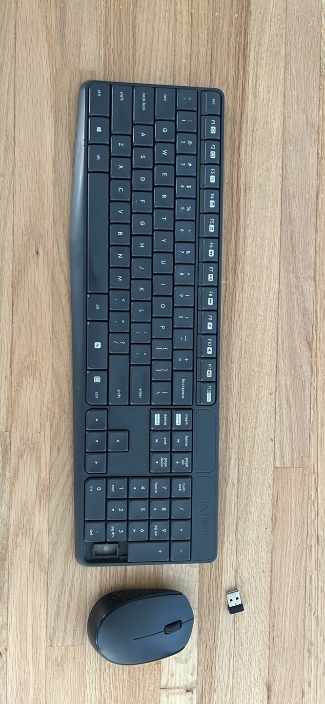 Logitech Wireless Keyboard and Mouse