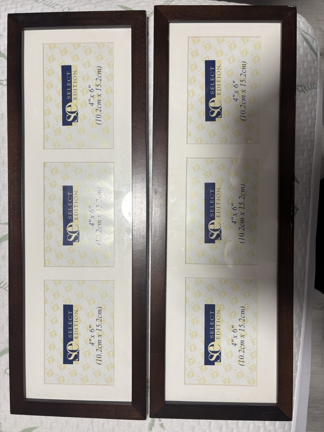Set of Two 6-Opening Picture Frames