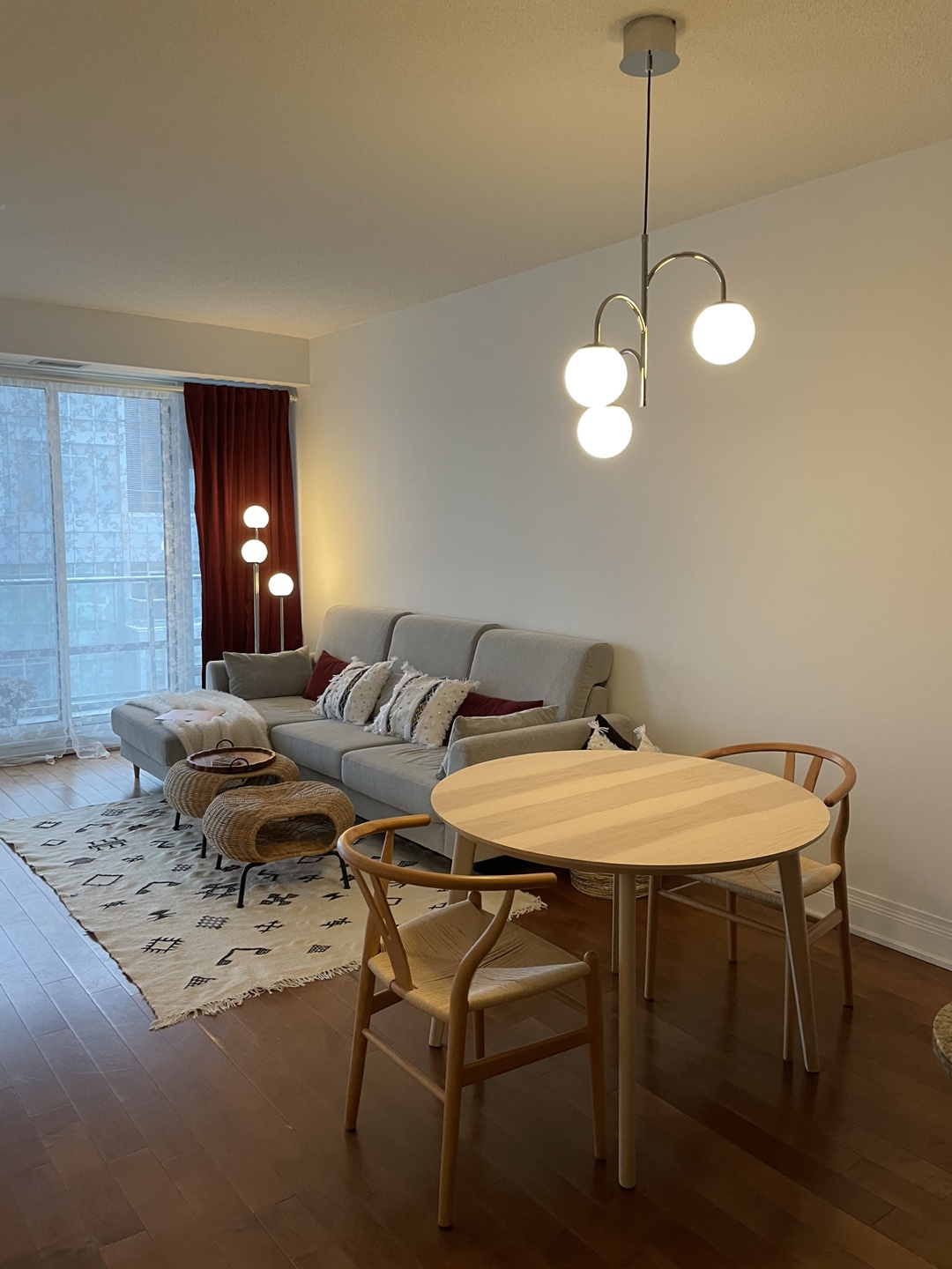 Wishbone Natural Wood Dining Chair - photo 2