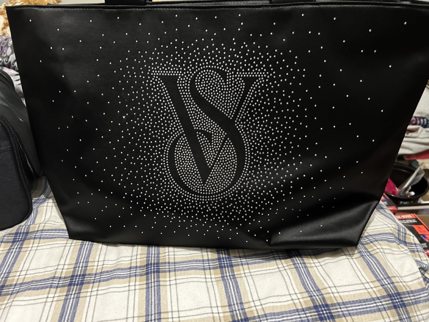 Victoria's Secret Black Tote Bag