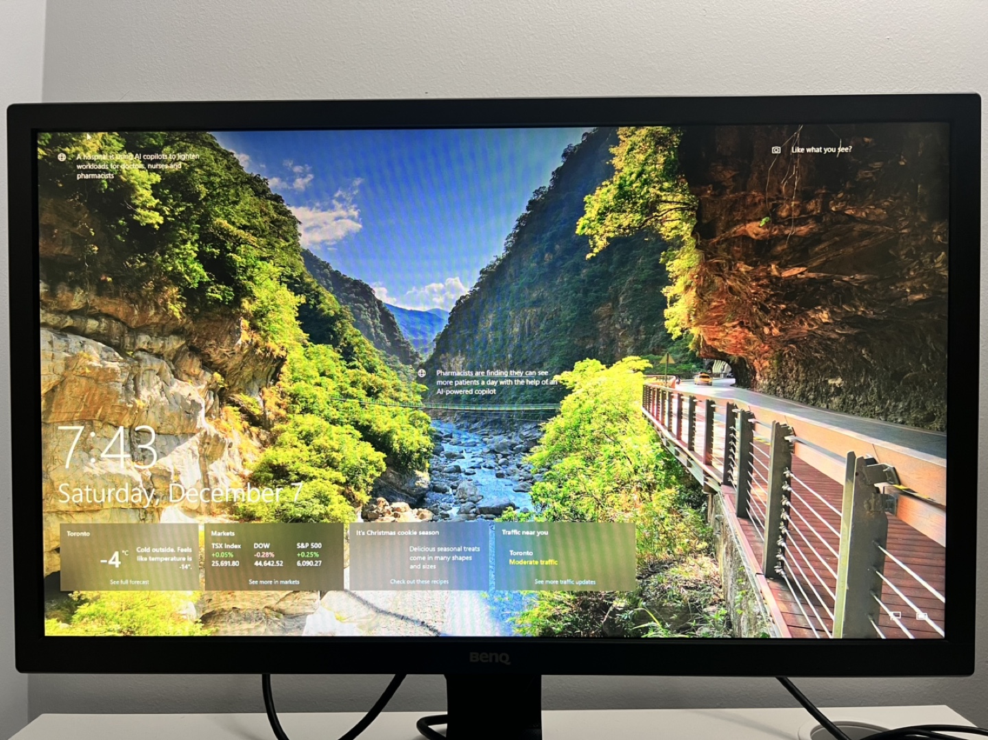BenQ 24 inch HD gaming monitor