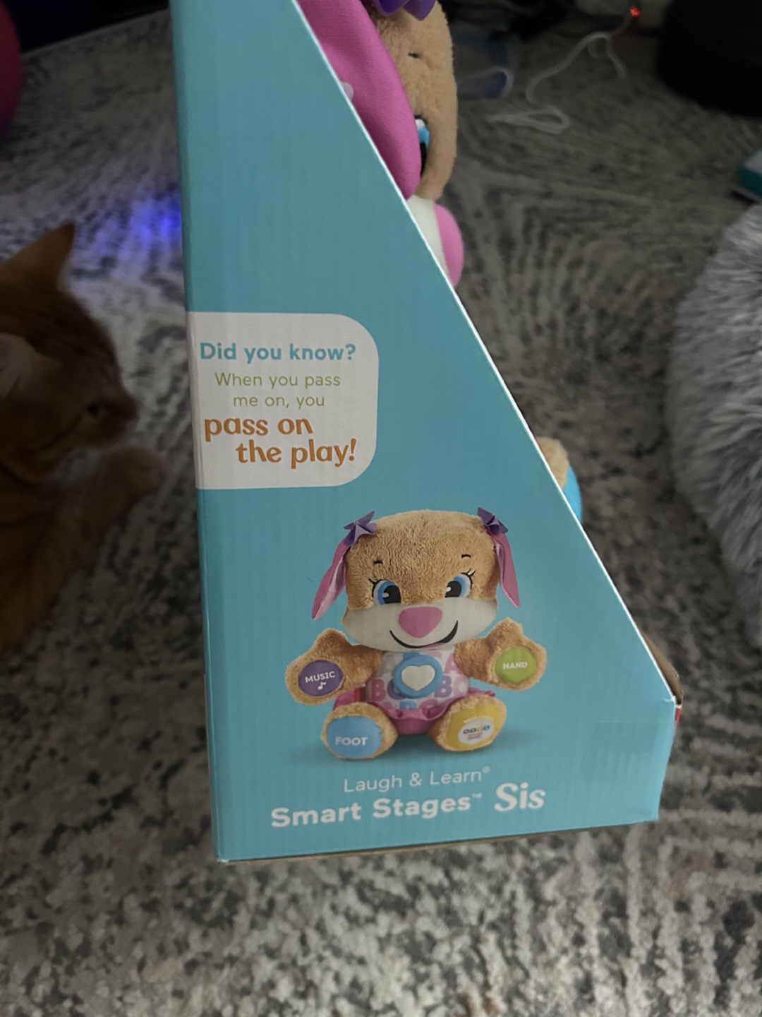 Fisher-Price Laugh & Learn Smart Stages Sis Plush Toy - photo 5