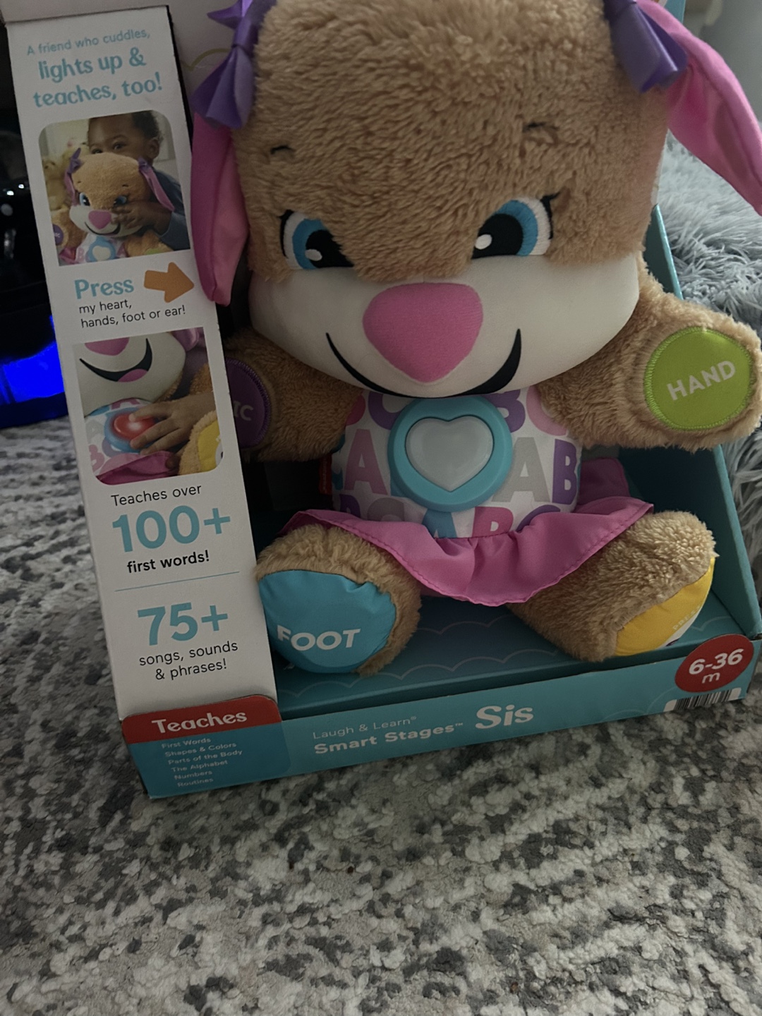 Fisher-Price Laugh & Learn Smart Stages Sis Plush Toy - photo 2