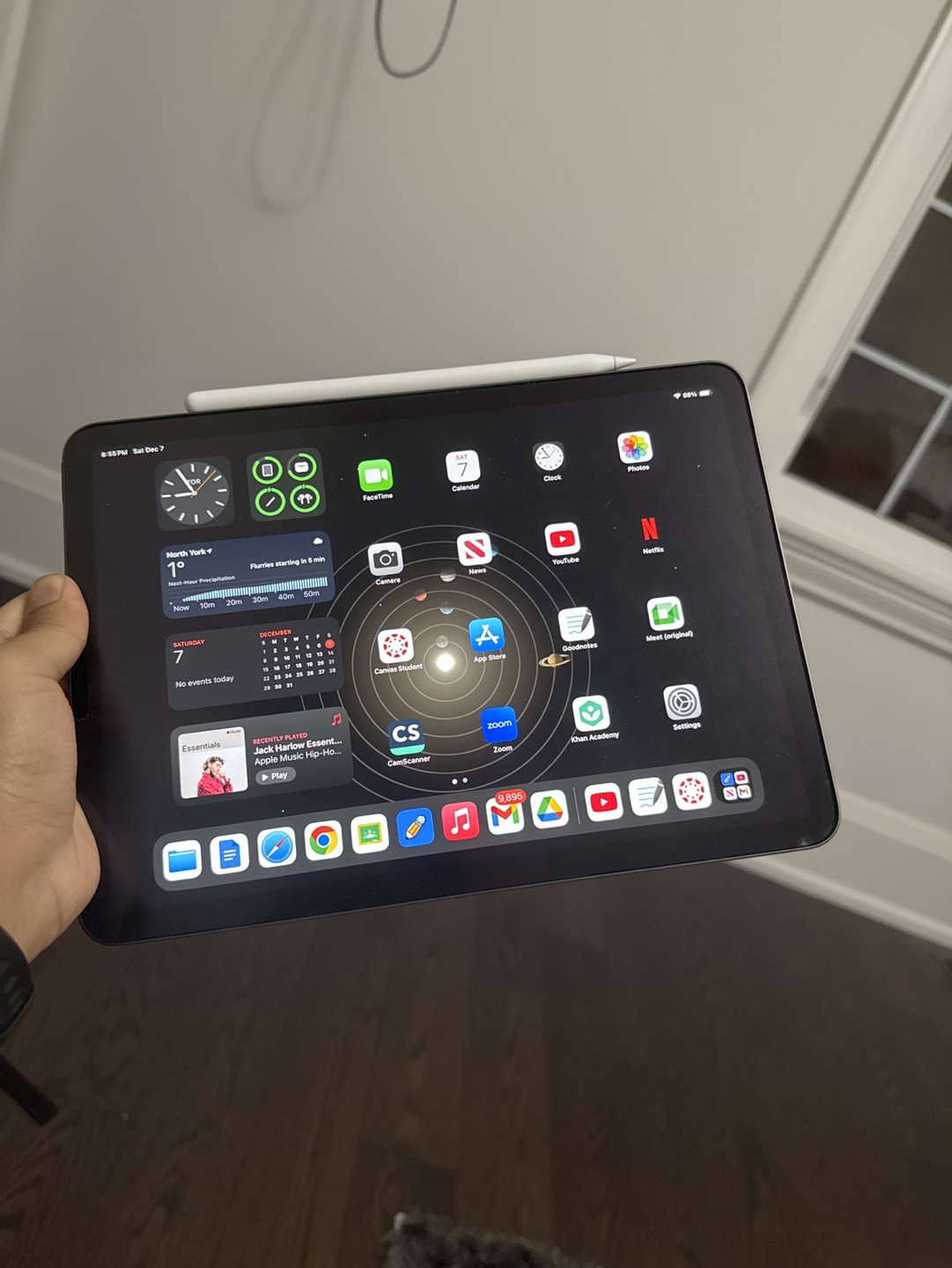 iPad Air 2020 4th gen space grey color