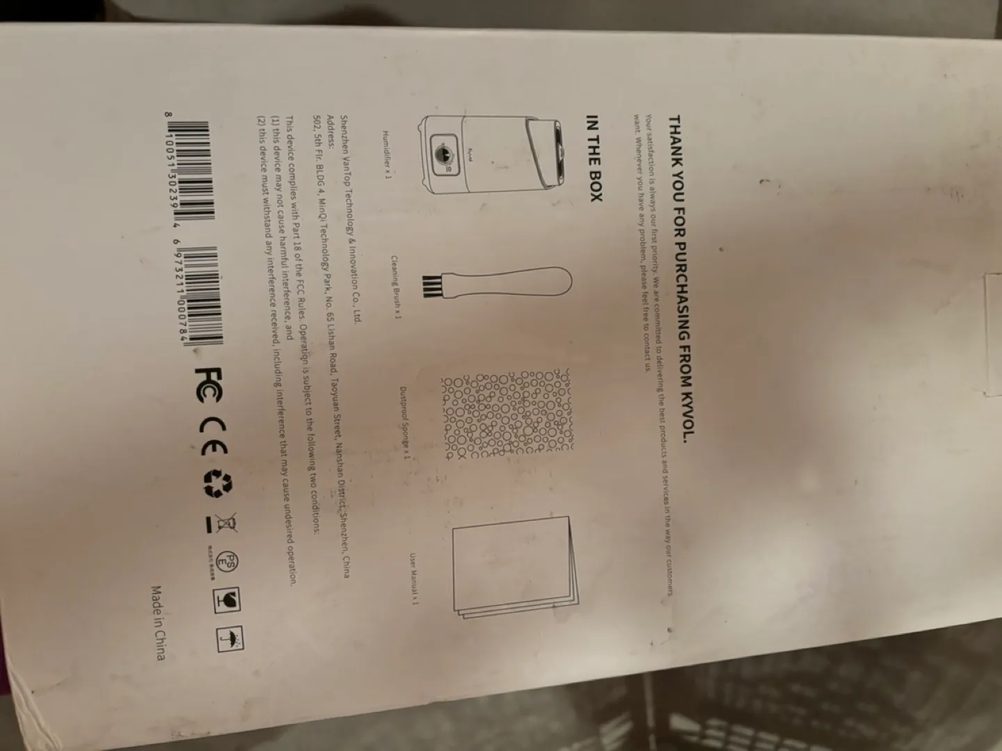 New! Ultrasonic Cool Mist Humidifier image indicator(2)