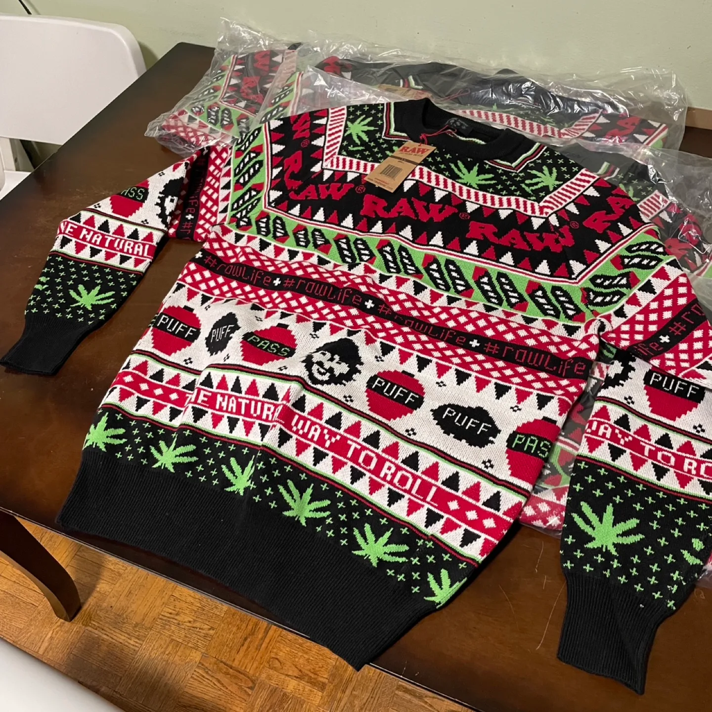 RAW Christmas Sweater image indicator(5)